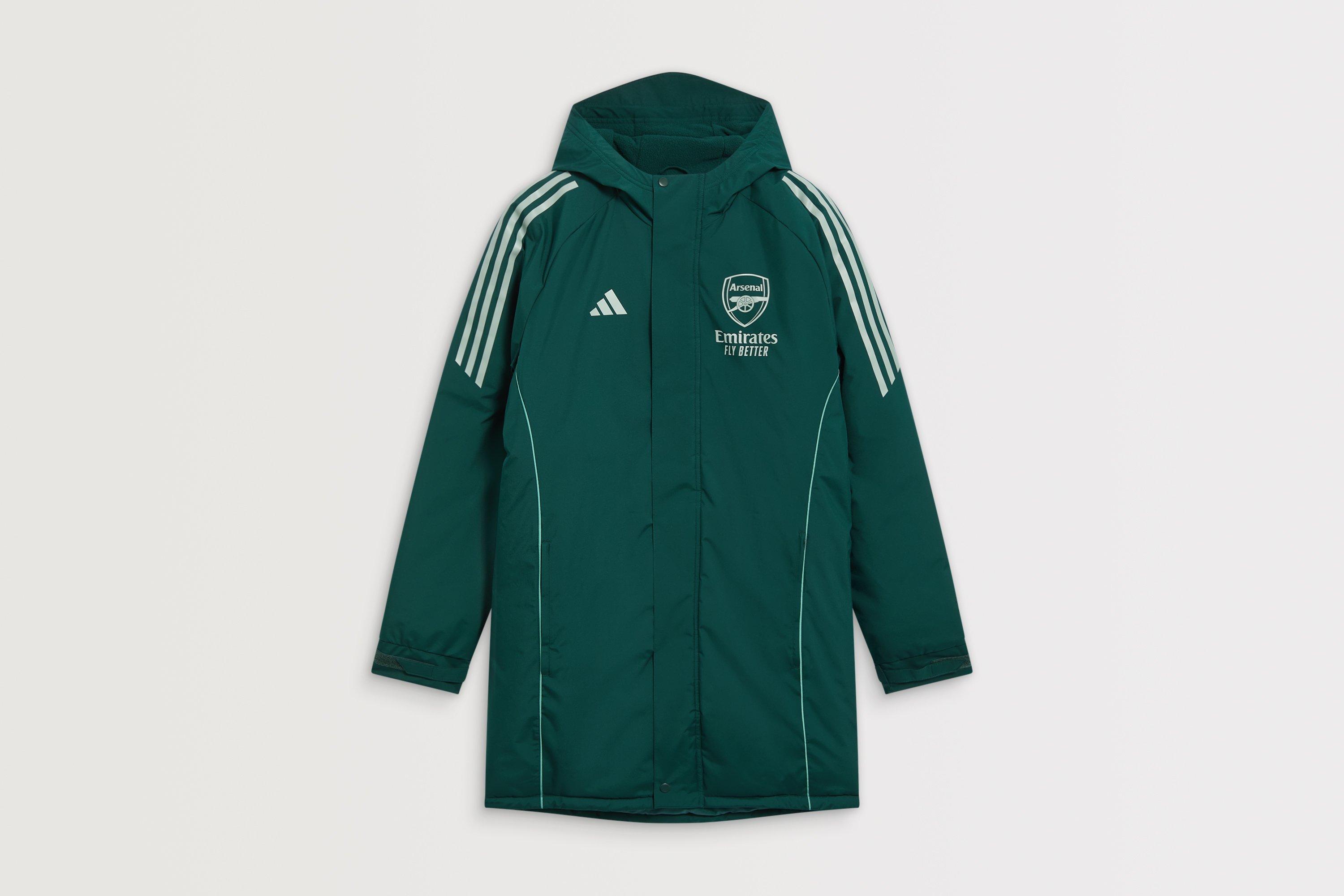 Arsenal adidas 25/26 Stadium Parka | Official Online Store