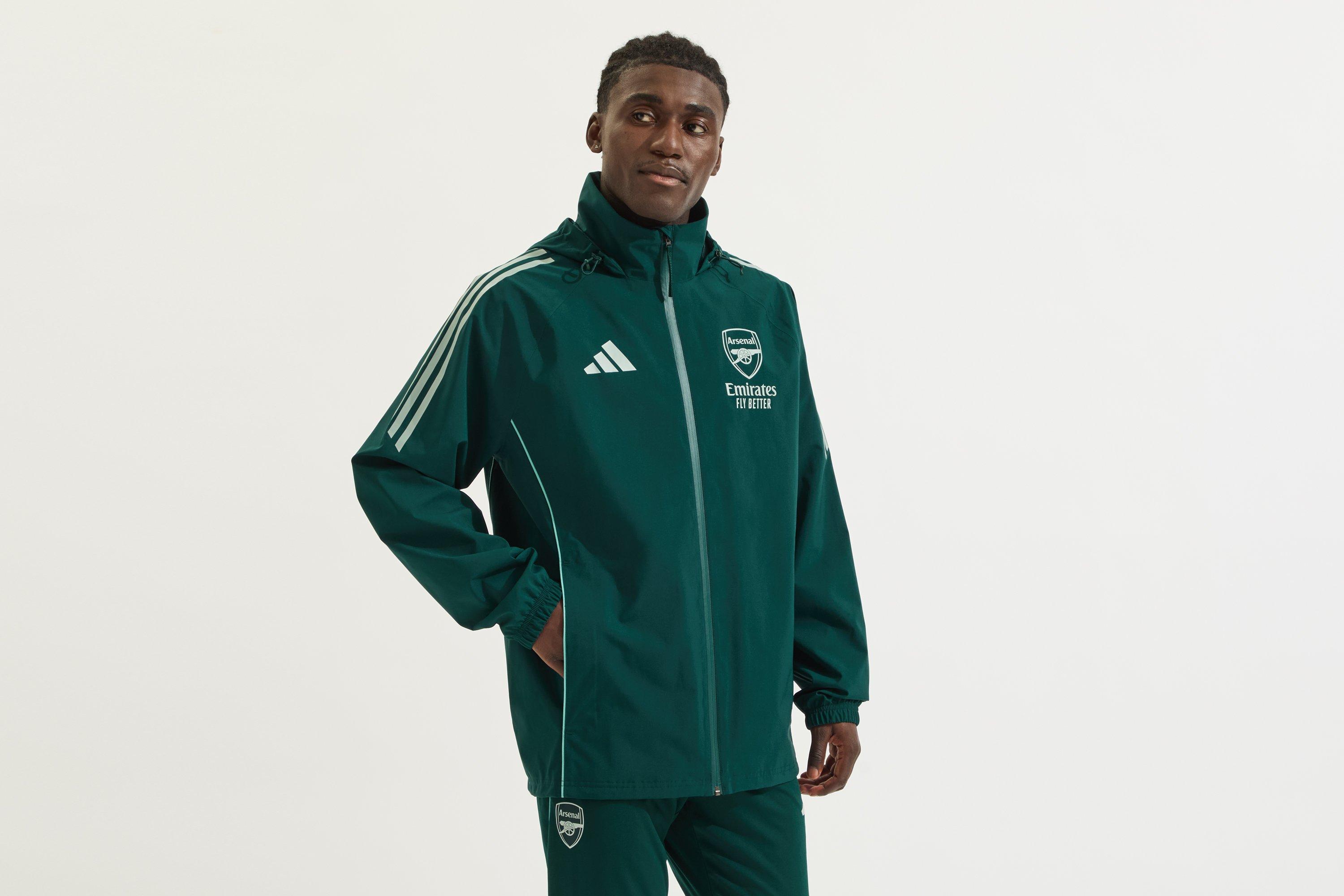 Arsenal adidas 25/26 Rain Jacket | Official Online Store