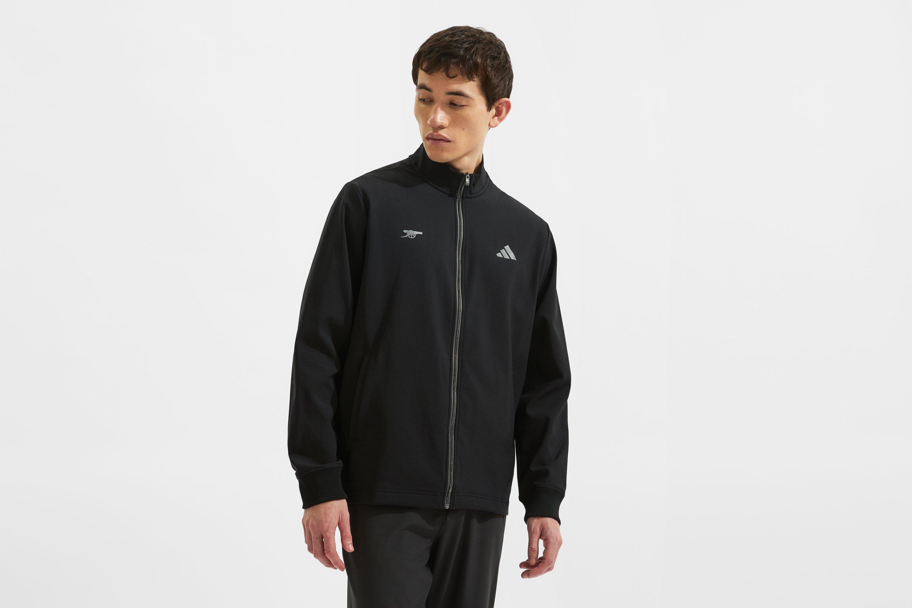 Arsenal adidas Golf Ultimate365 Woven Full Zip Top | Official