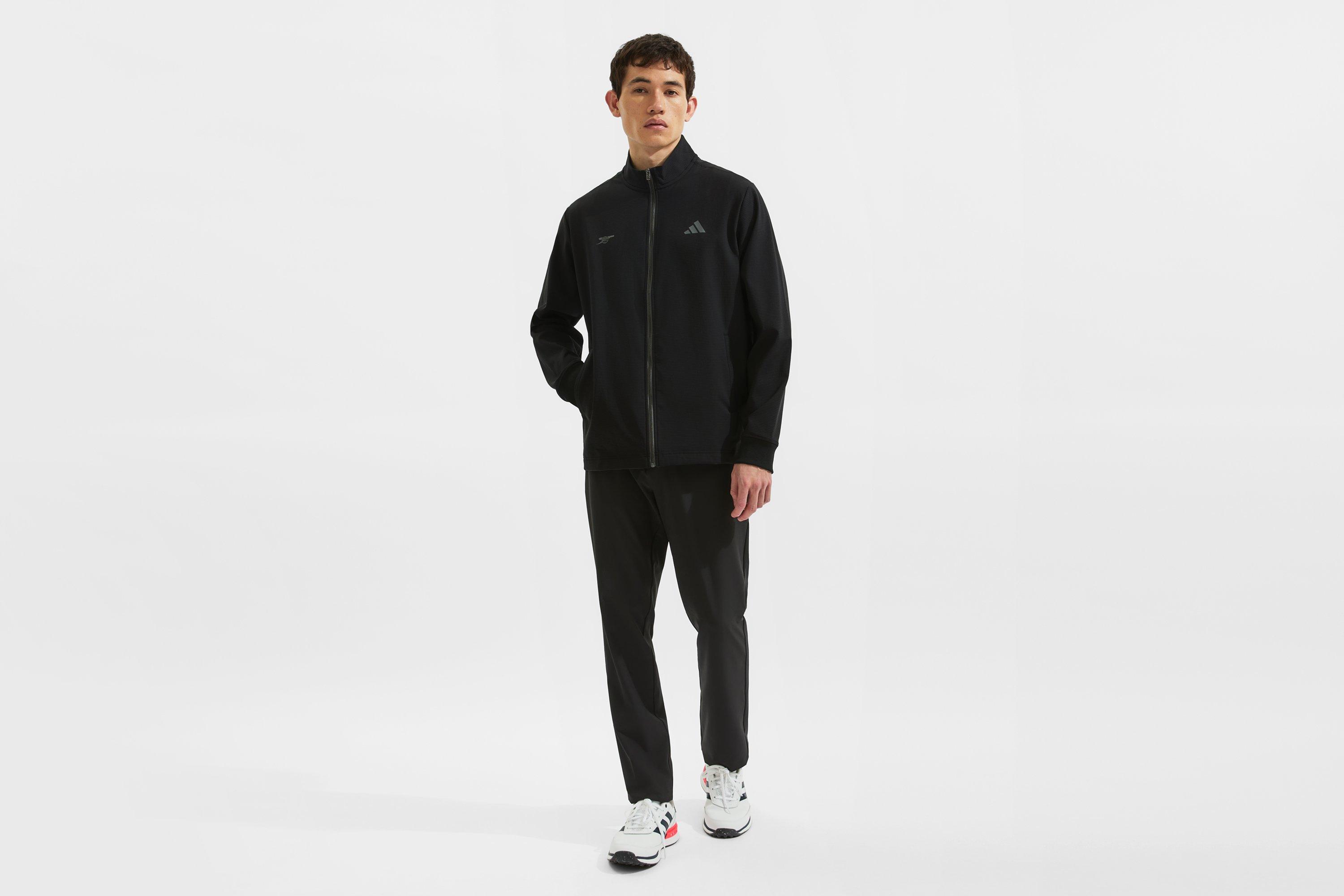 Arsenal adidas Golf Ultimate365 Woven Full Zip Top | Official