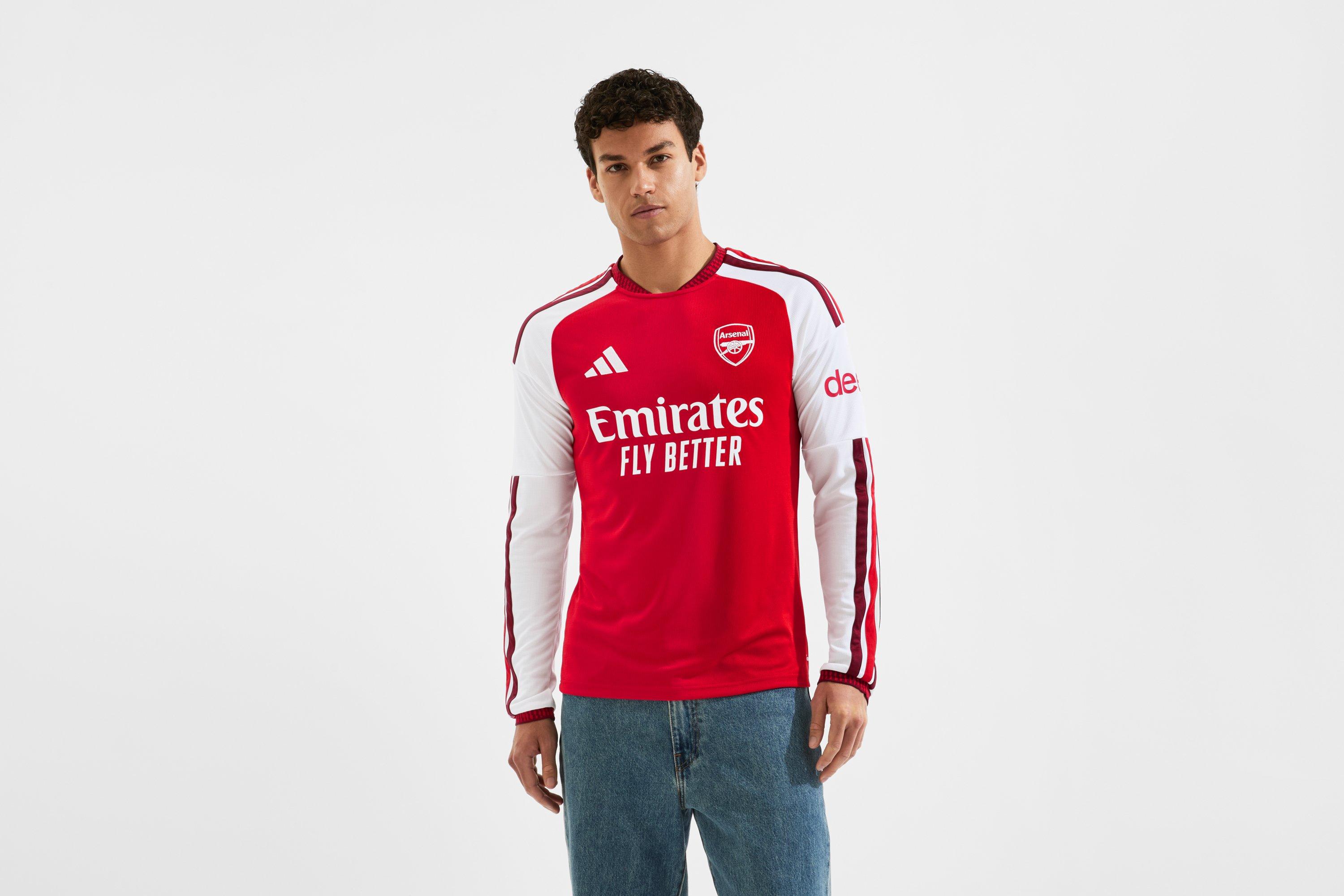  Arsenal 長袖シャツ Lサイズ Arsenal adidas Premier League Champions Long Sleeved Home Shirt