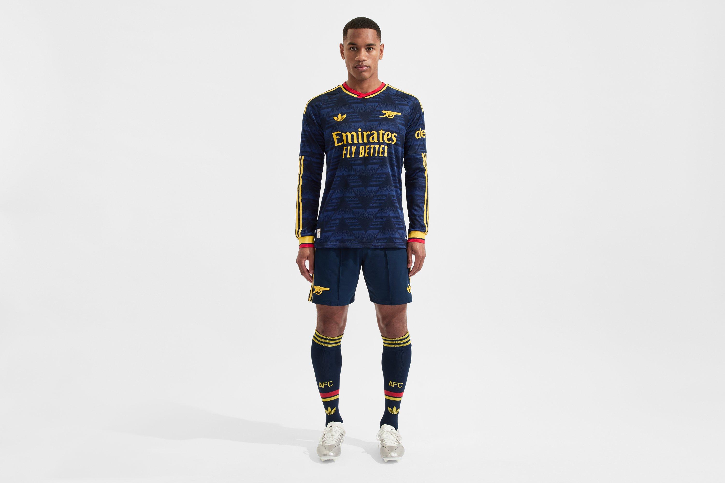 Arsenal adidas 26/27 Authentic Away Long Sleeved Shirt | Official