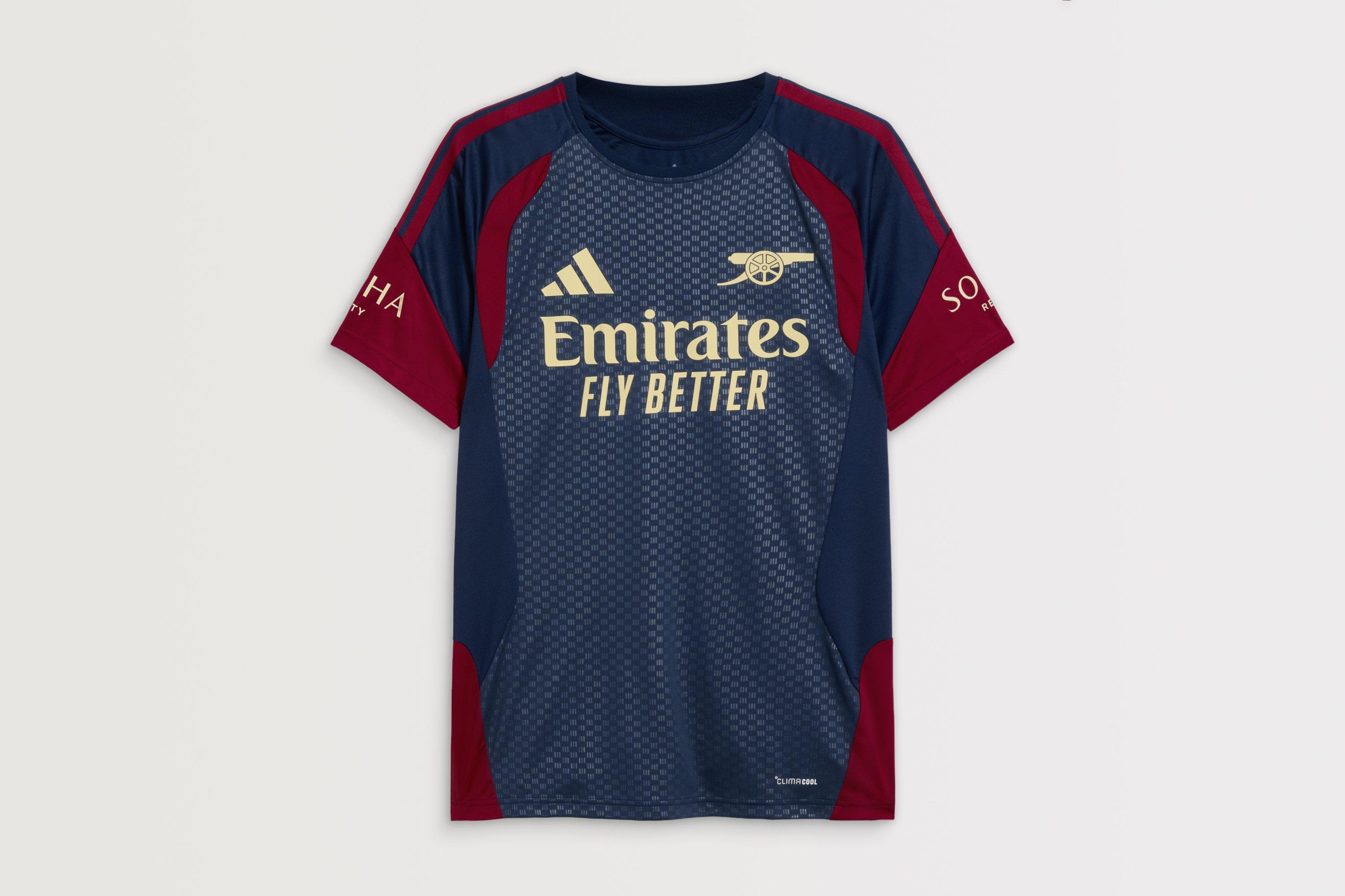 Arsenal adidas 26/27 European Training Shirt | Official Online Store