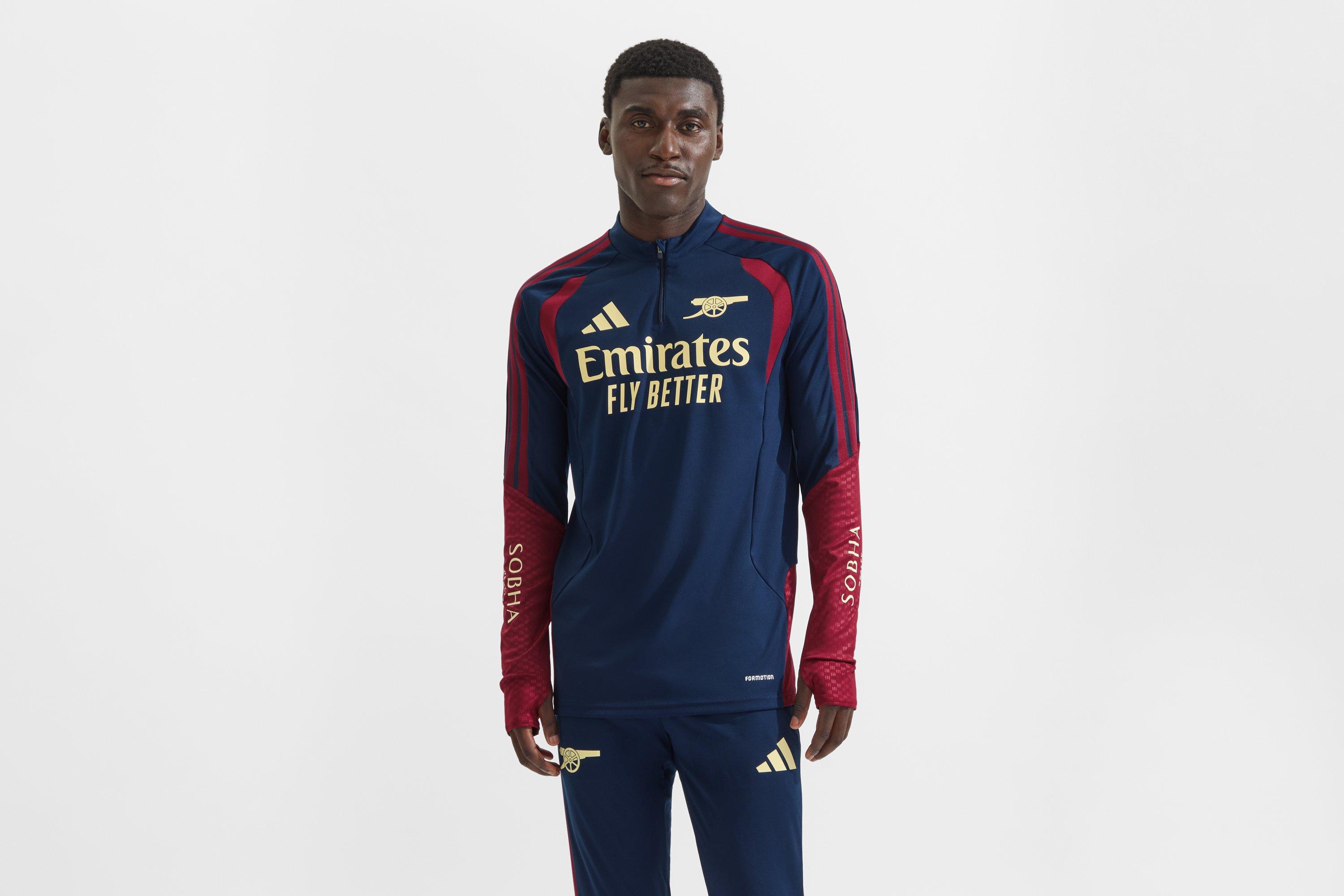 Arsenal adidas 26/27 European Training 1/4 Zip Top | Official