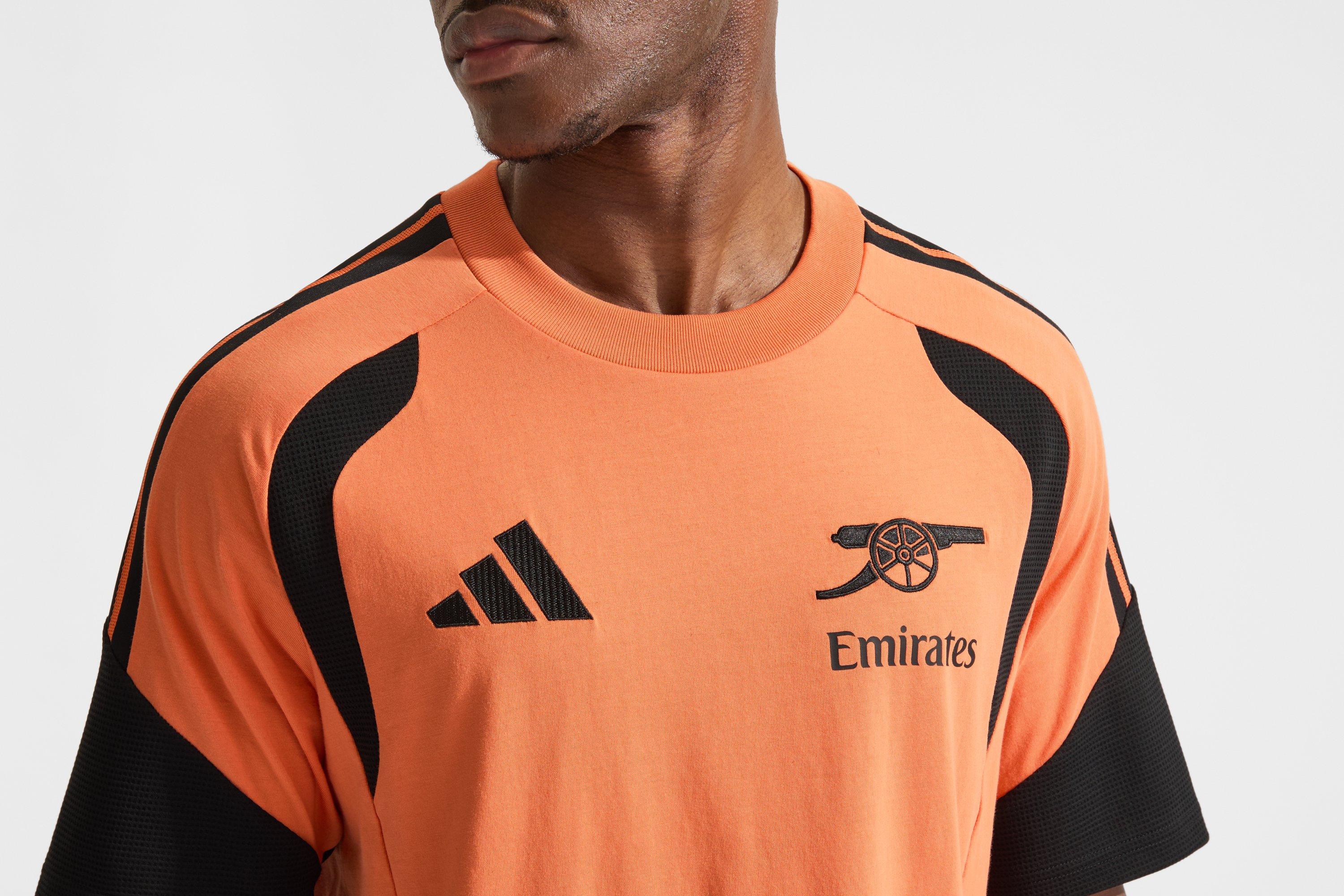 Arsenal adidas 26/27 Orange Training T-Shirt | Official Online Store