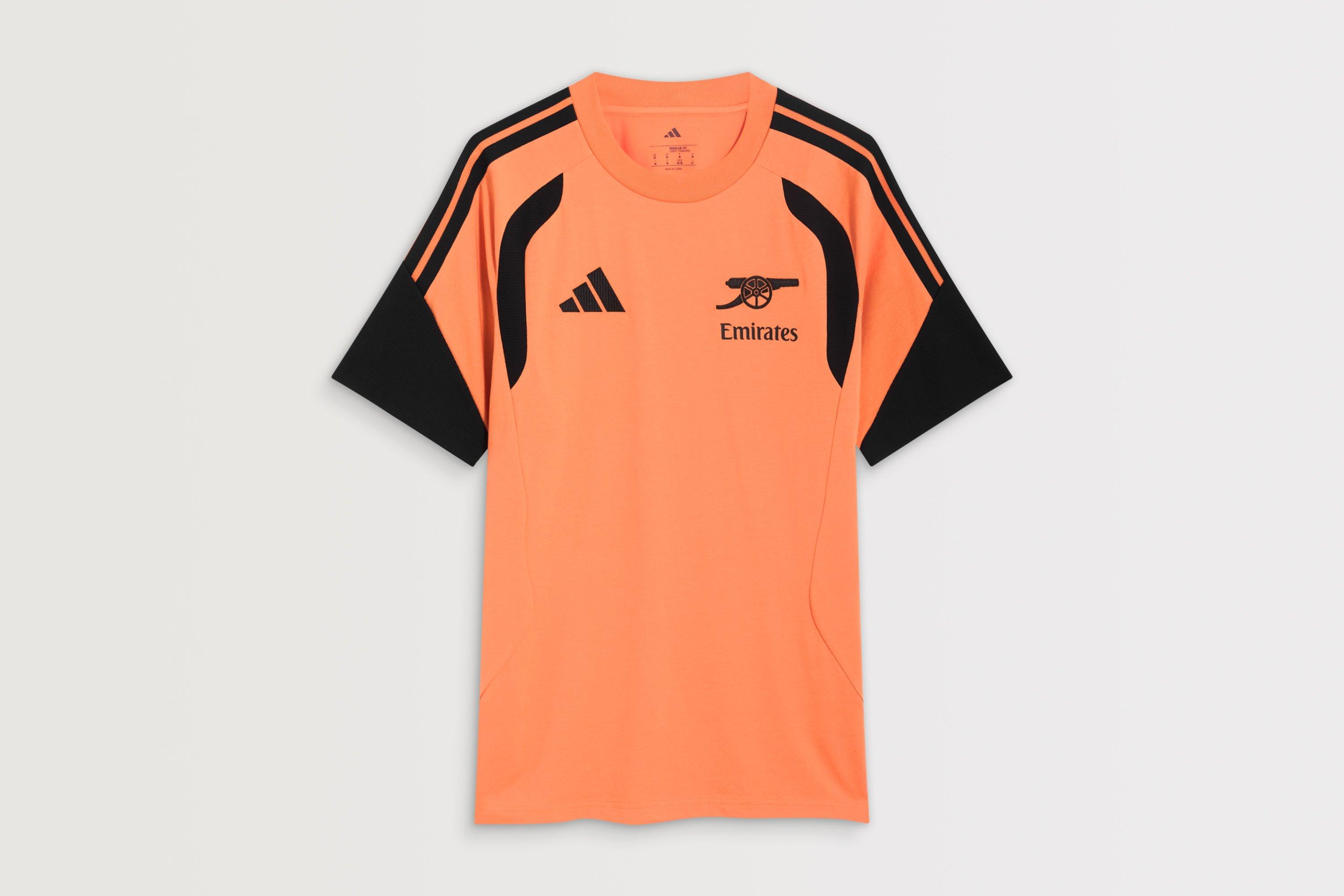 Arsenal adidas 26/27 Orange Training T-Shirt | Official Online Store