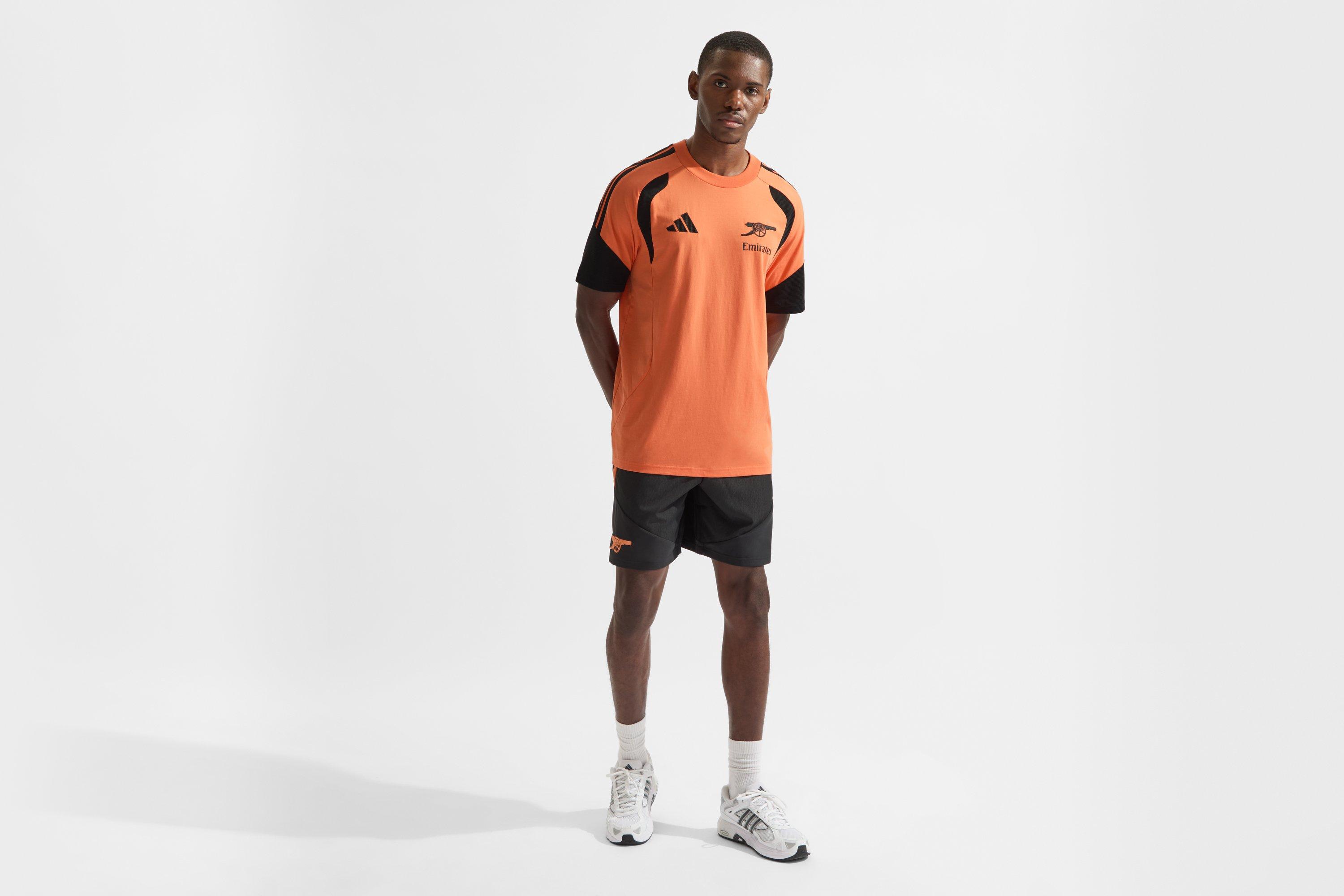 Arsenal adidas 26/27 Orange Training T-Shirt | Official Online Store