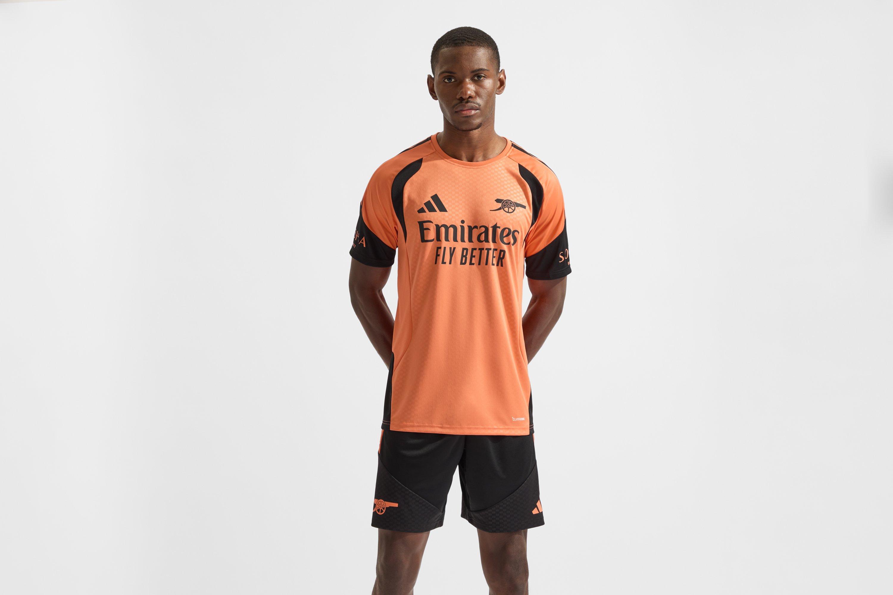 Arsenal adidas 26/27 Orange Training Shirt | Official Online Store