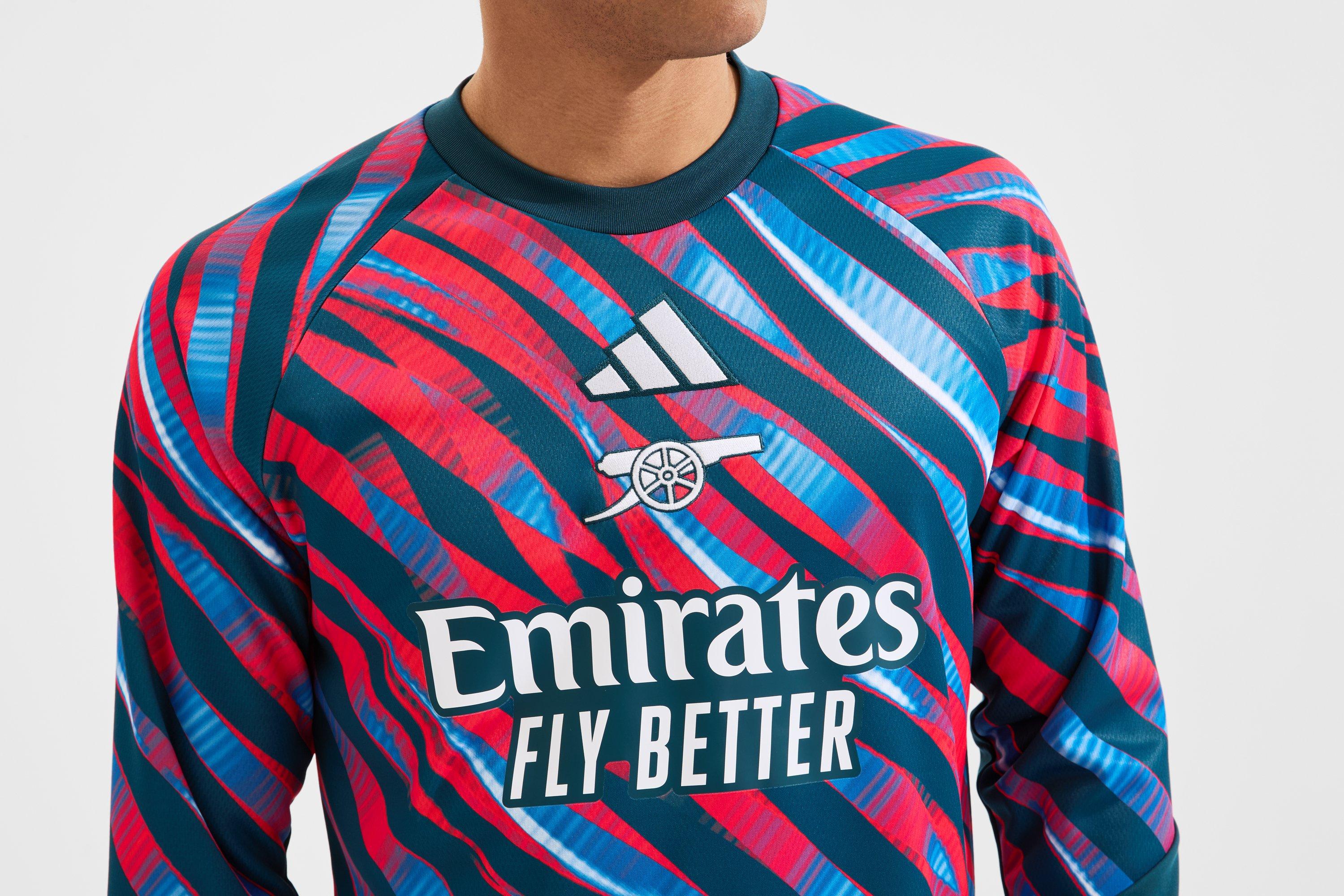 Arsenal adidas 26/27 Pre-Match Warm Top | Official Online Store