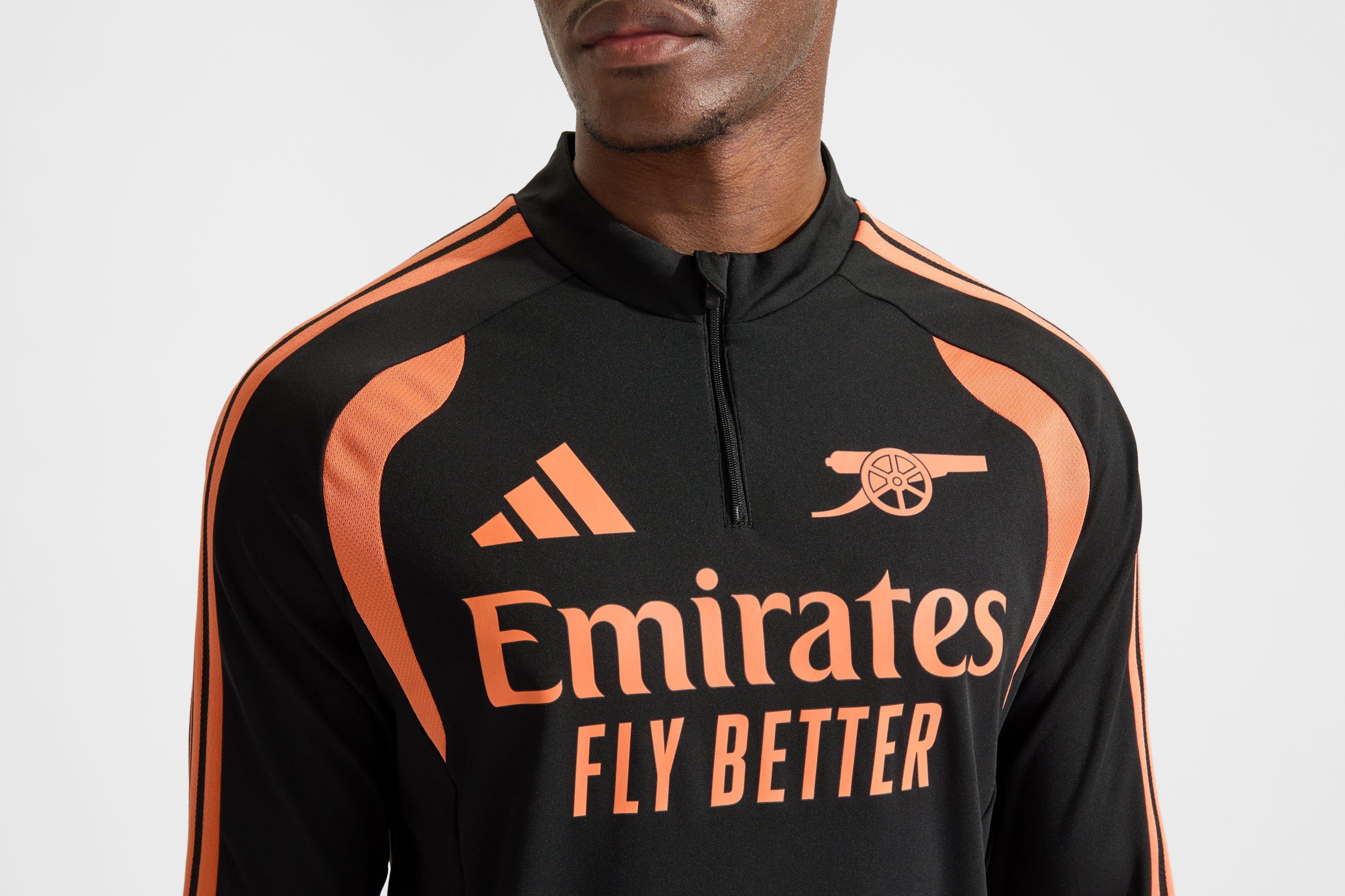 Arsenal adidas 26/27 Black 1/4 Zip Training Top | Official Online