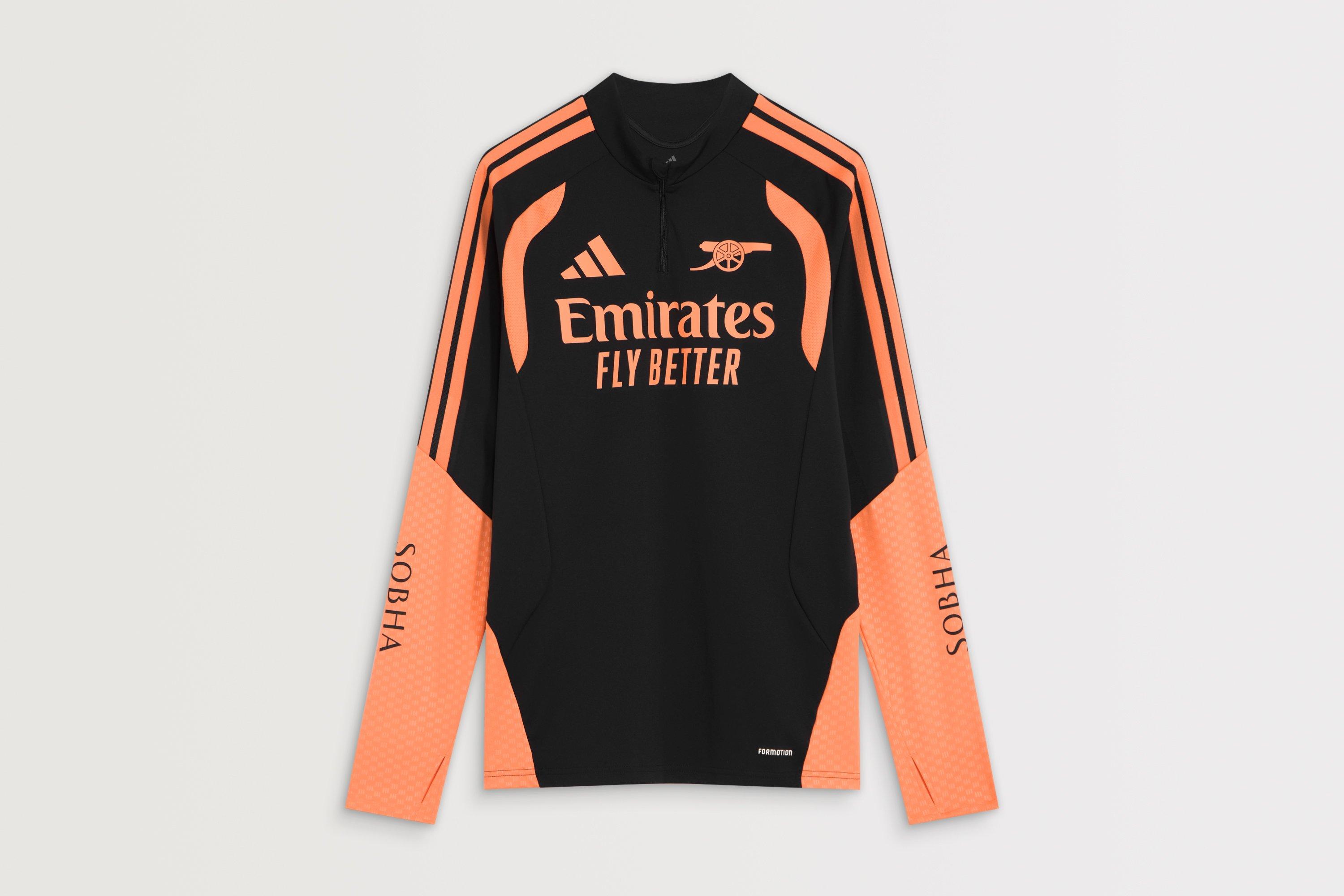 Arsenal adidas 26/27 Black 1/4 Zip Training Top | Official Online