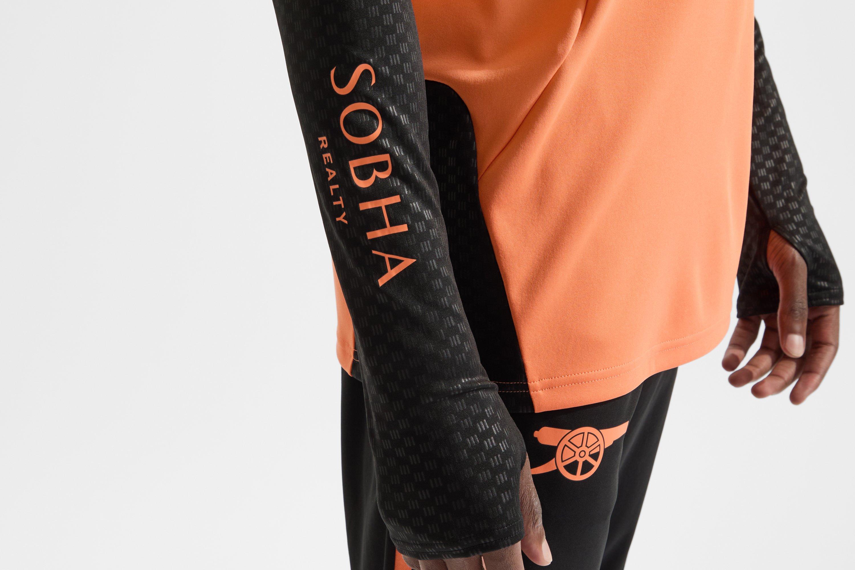 Arsenal adidas 26/27 Orange 1/4 Zip Training Top | Official Online
