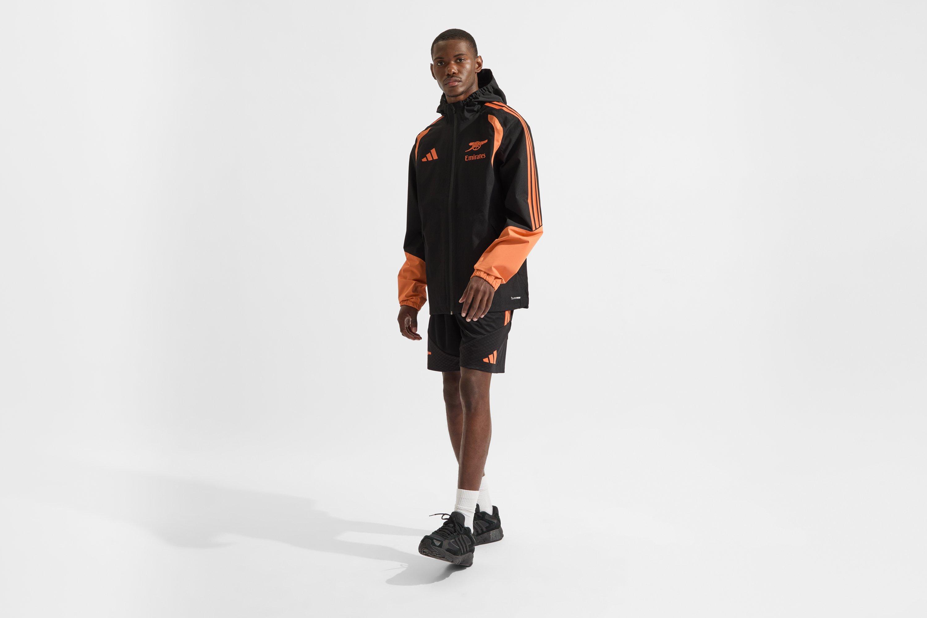 Arsenal adidas 26/27 Black Training Rain Jacket | Official Online