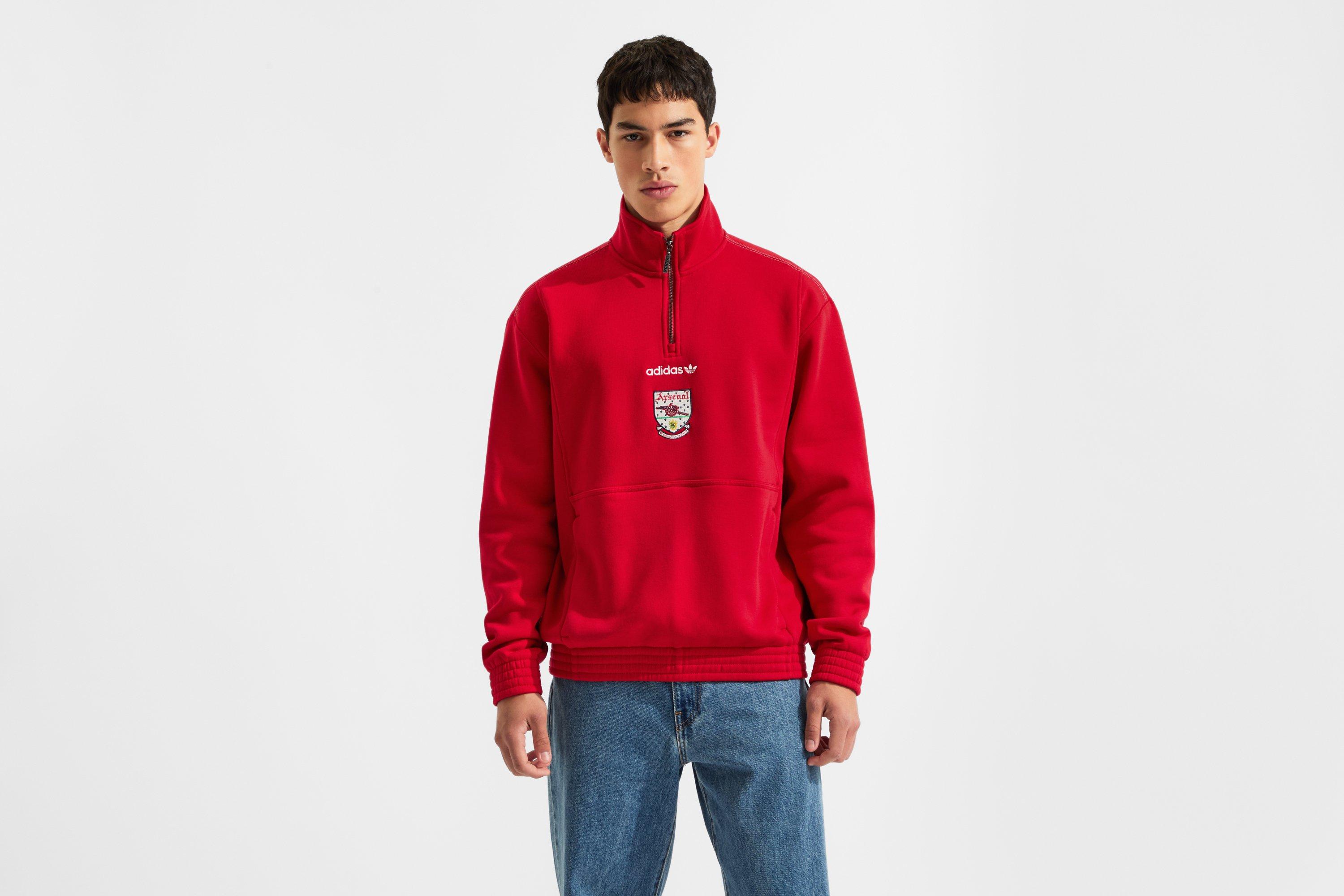 Arsenal adidas 26/27 EQT Half Zip Top | Official Online Store