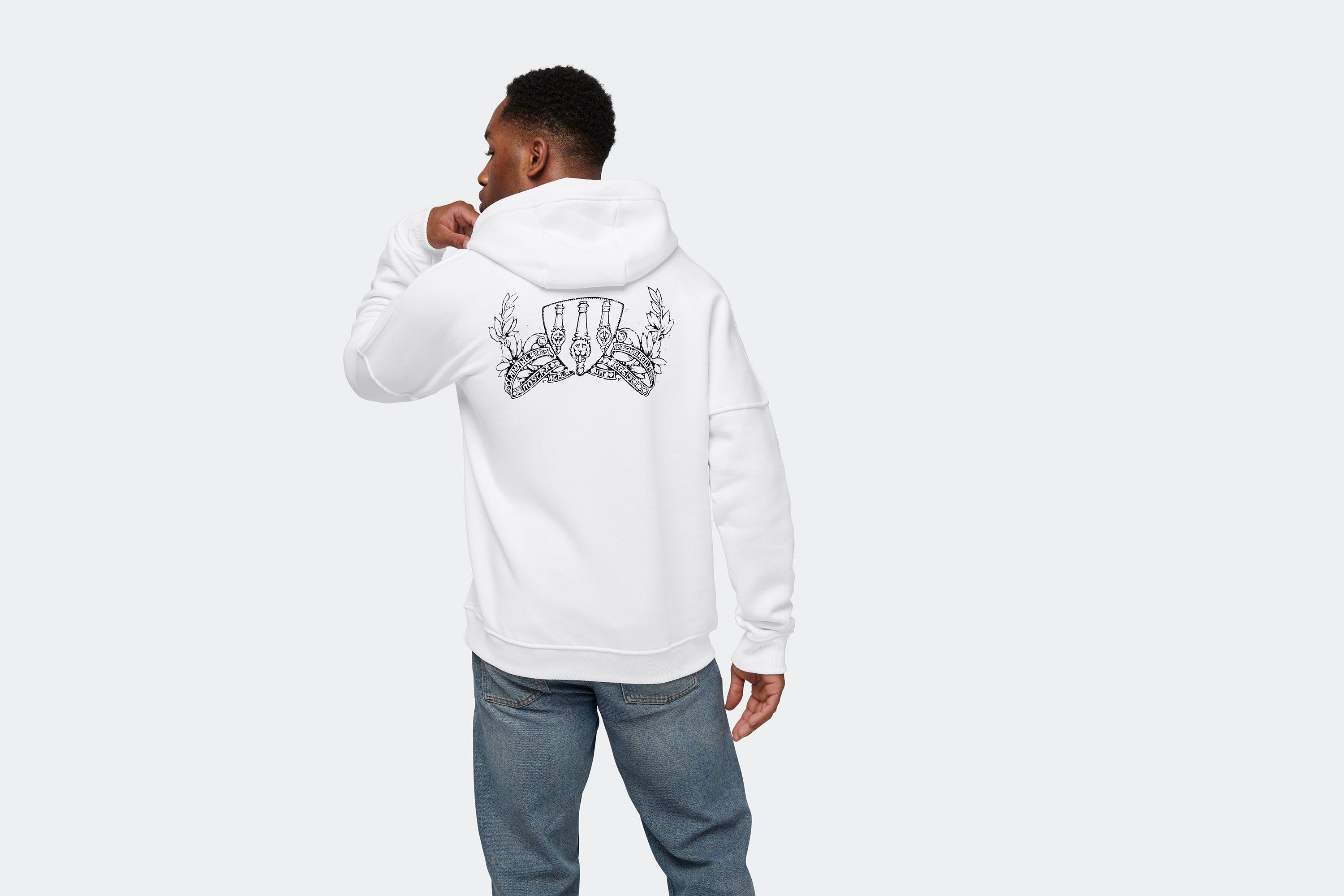 Arsenal Retro White Woolwich Hoodie | Official Online Store