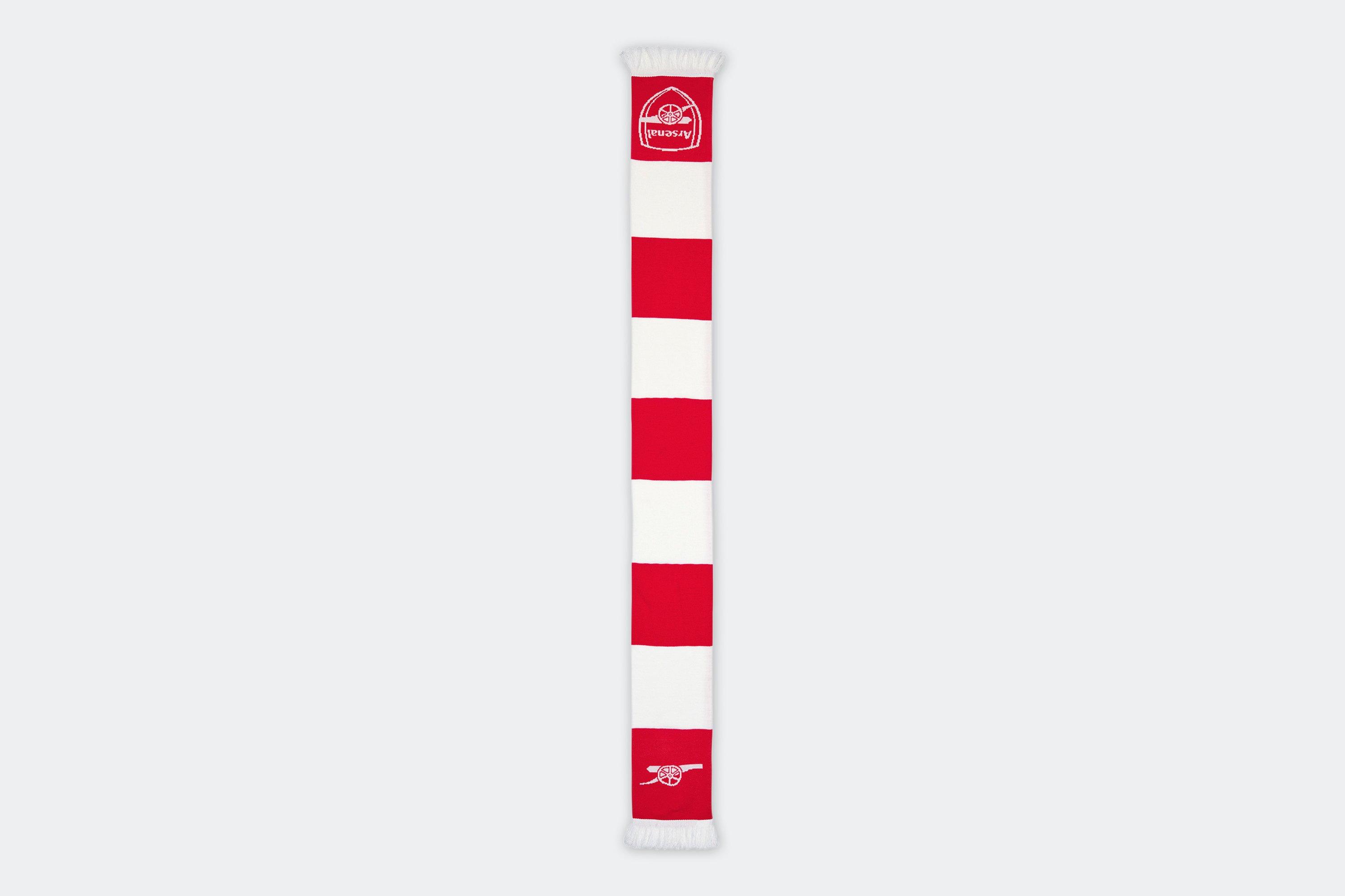 Arsenal Jacquard Long Length Bar Scarf | Official Online Store