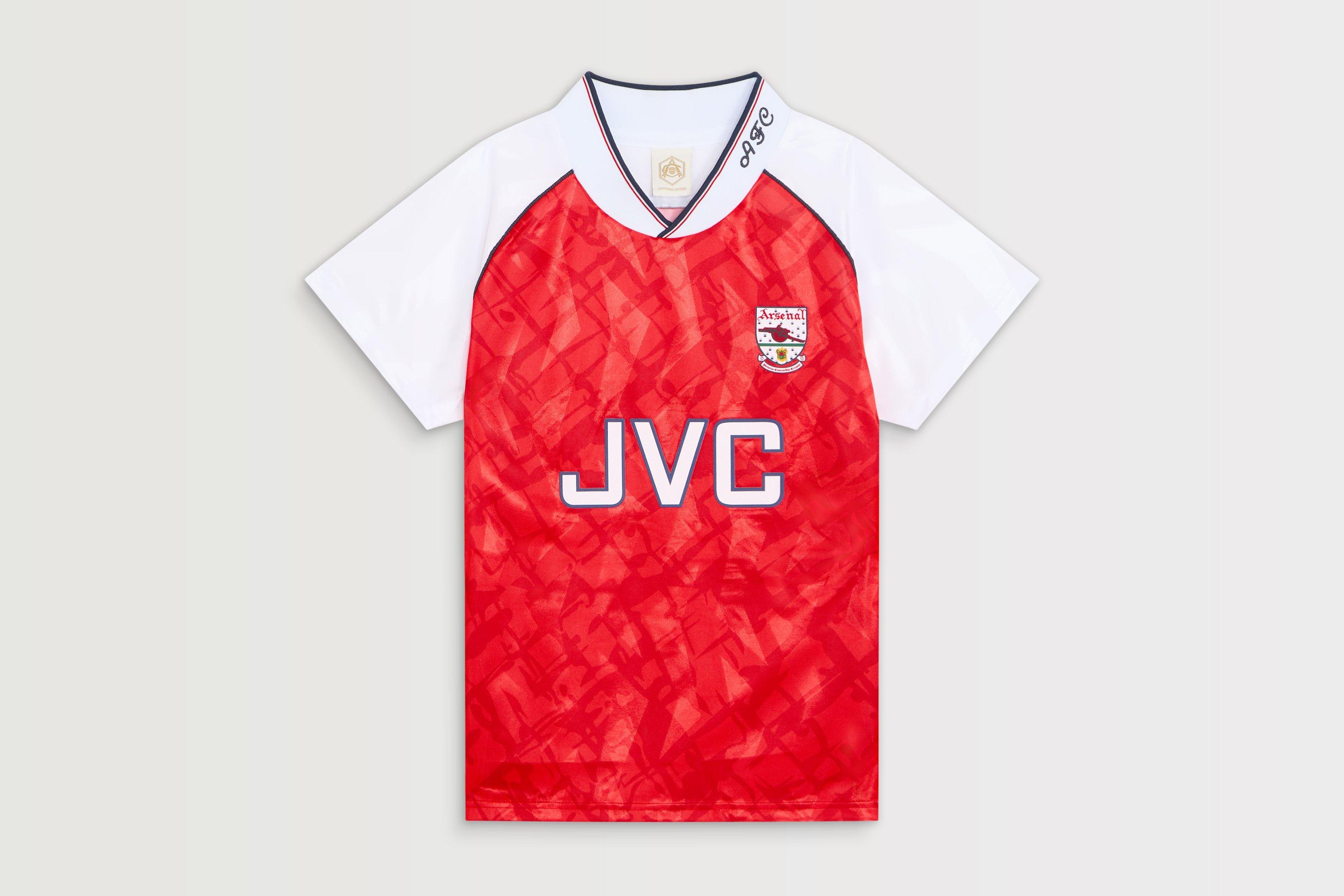 Arsenal Womens Retro 90-92 Home Shirt | Official Online Store