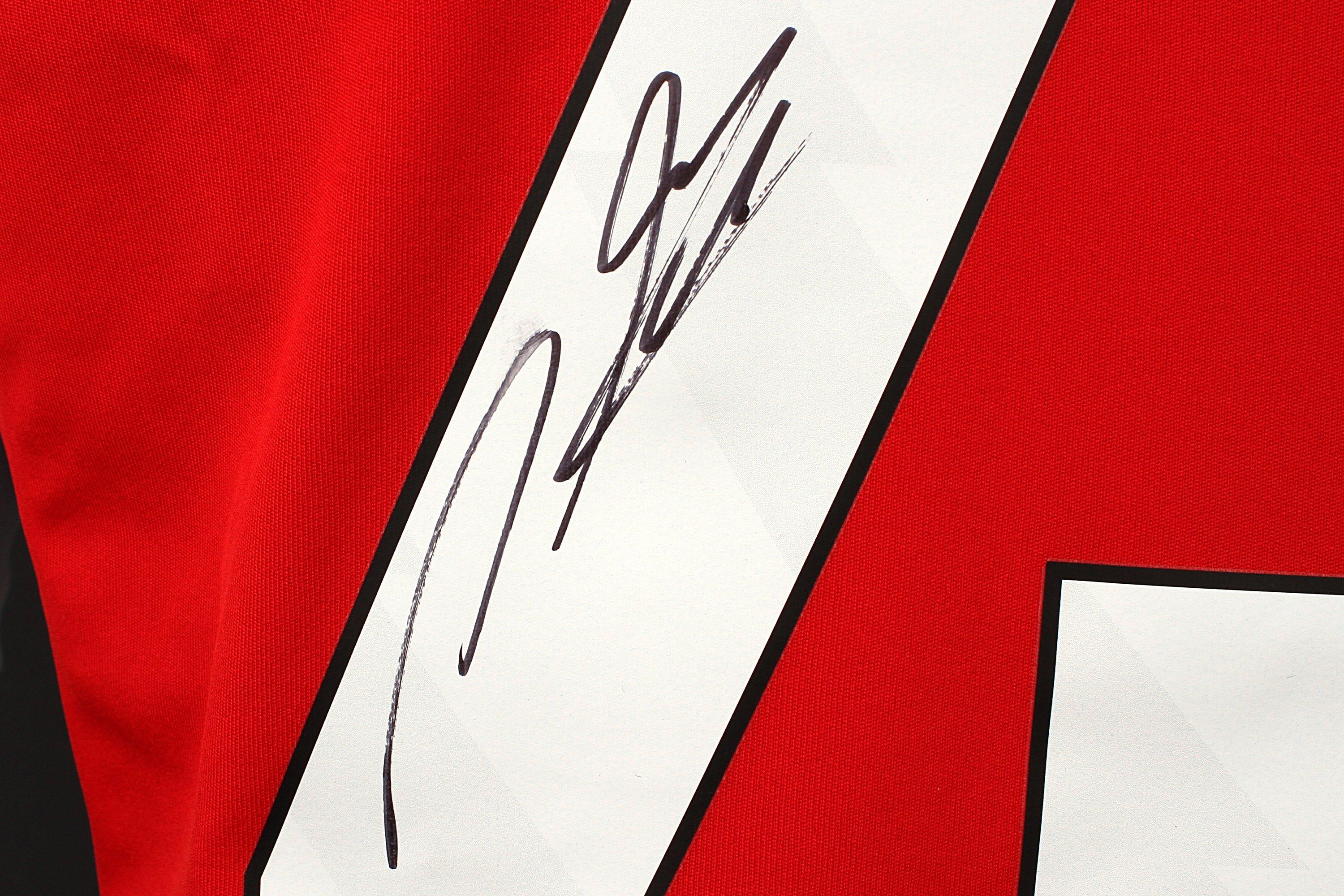 Arsenal 24/25 Home Boxed Signed Shirt RICE | Official Online Store