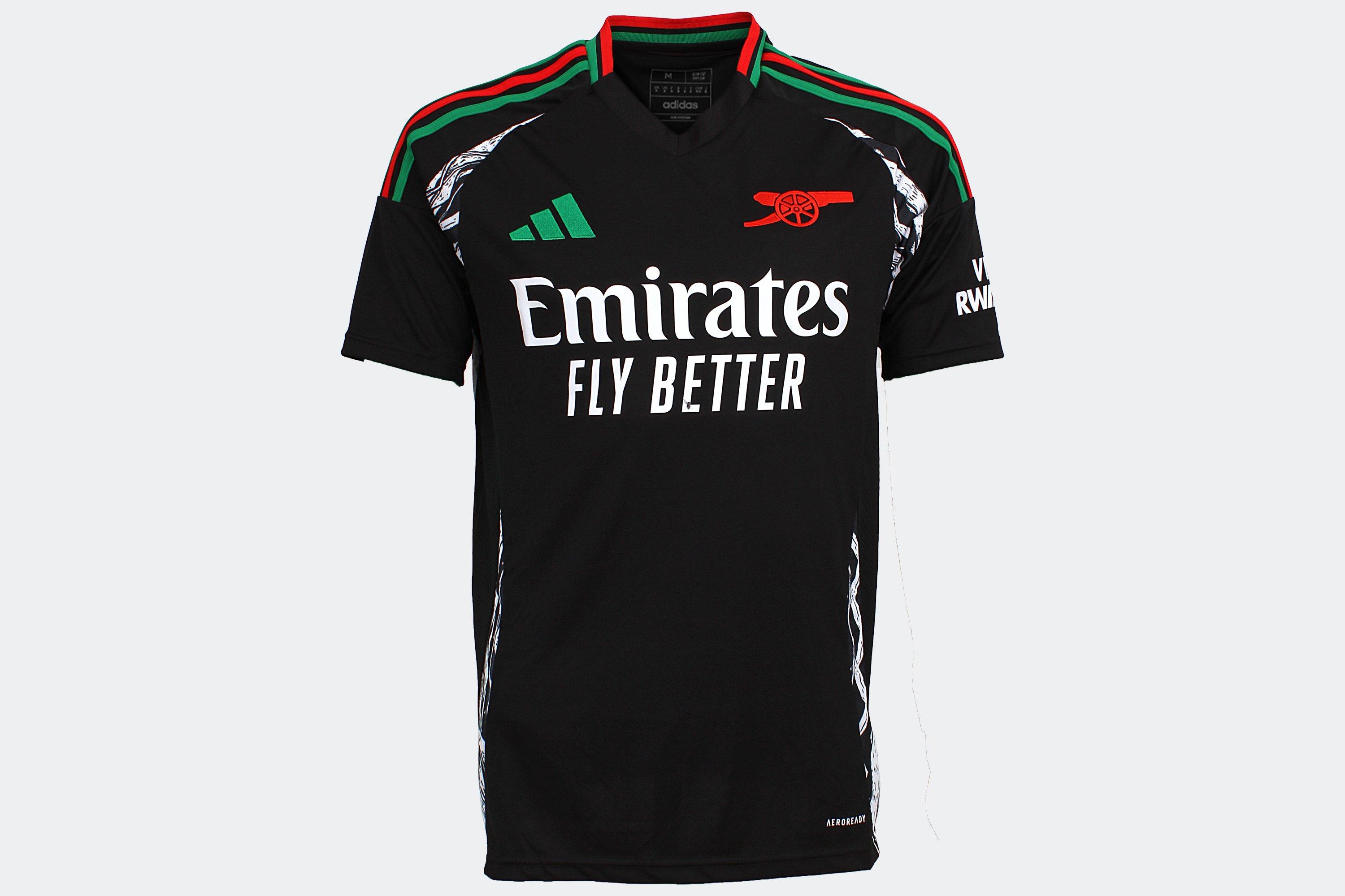 Arsenal 24/25 Away Boxed Signed Shirt RICE | Official Online Store