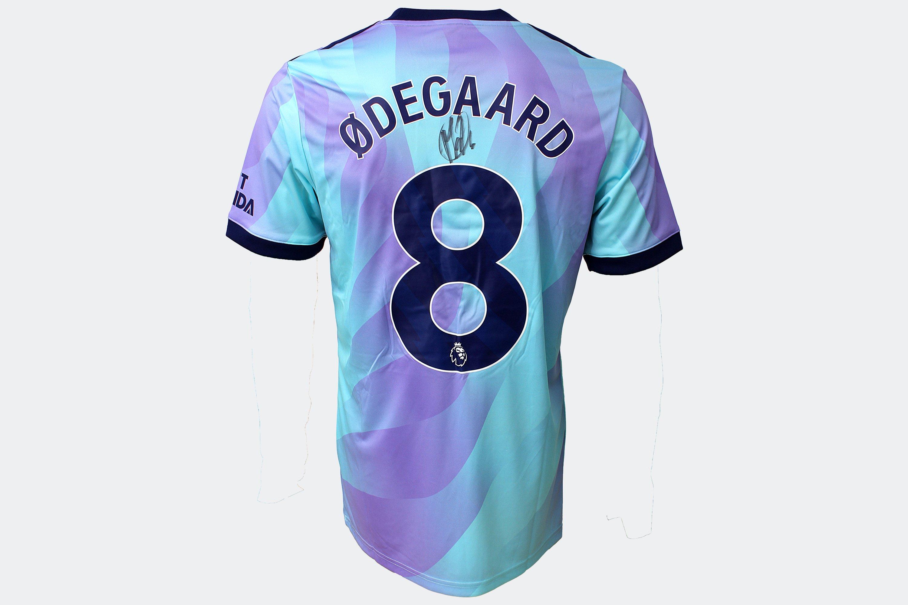 Arsenal 24/25 Third Boxed Signed Shirt ODEGAARD | Official Online