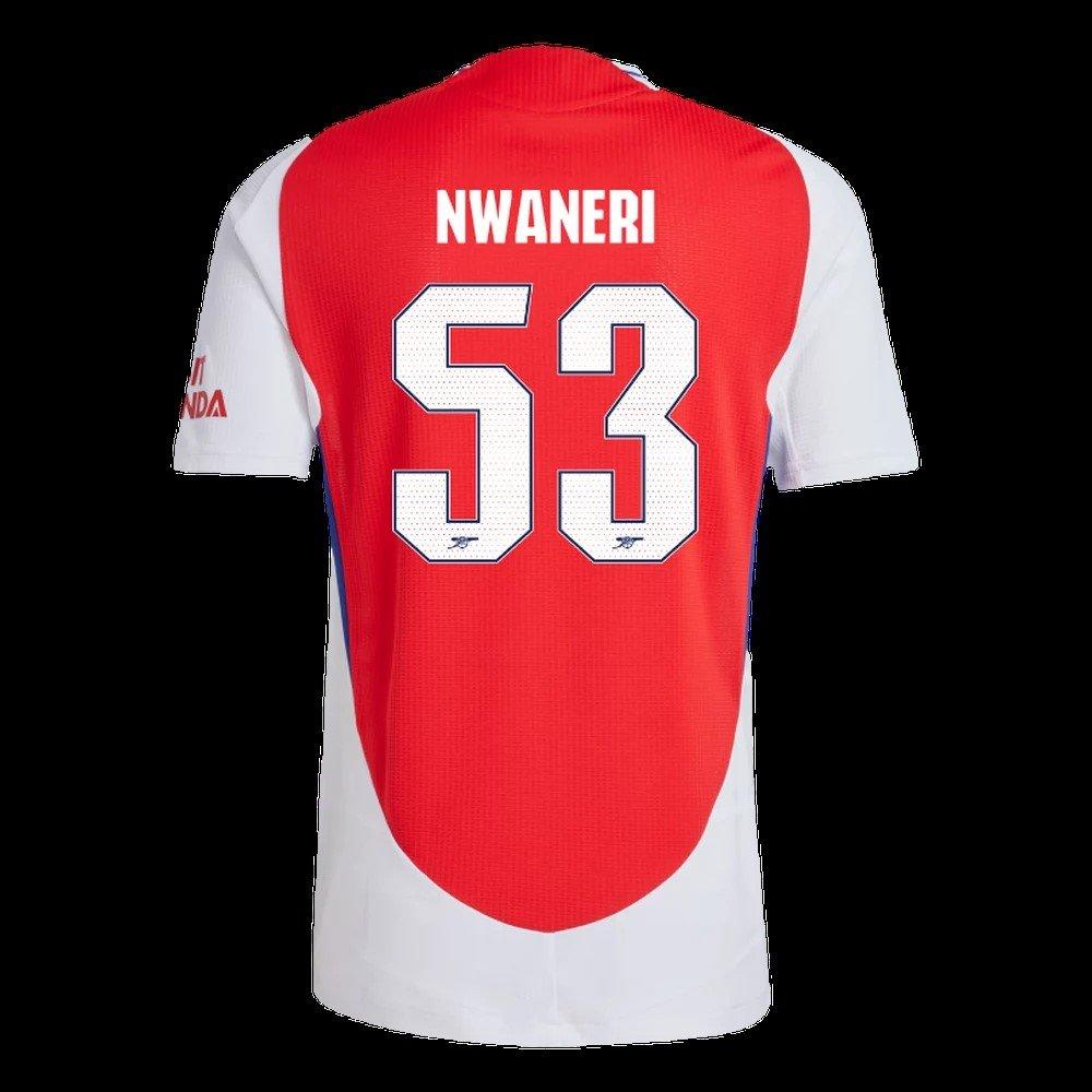 Arsenal Match Worn Shirt V Crystal Palace NWANERI | Official