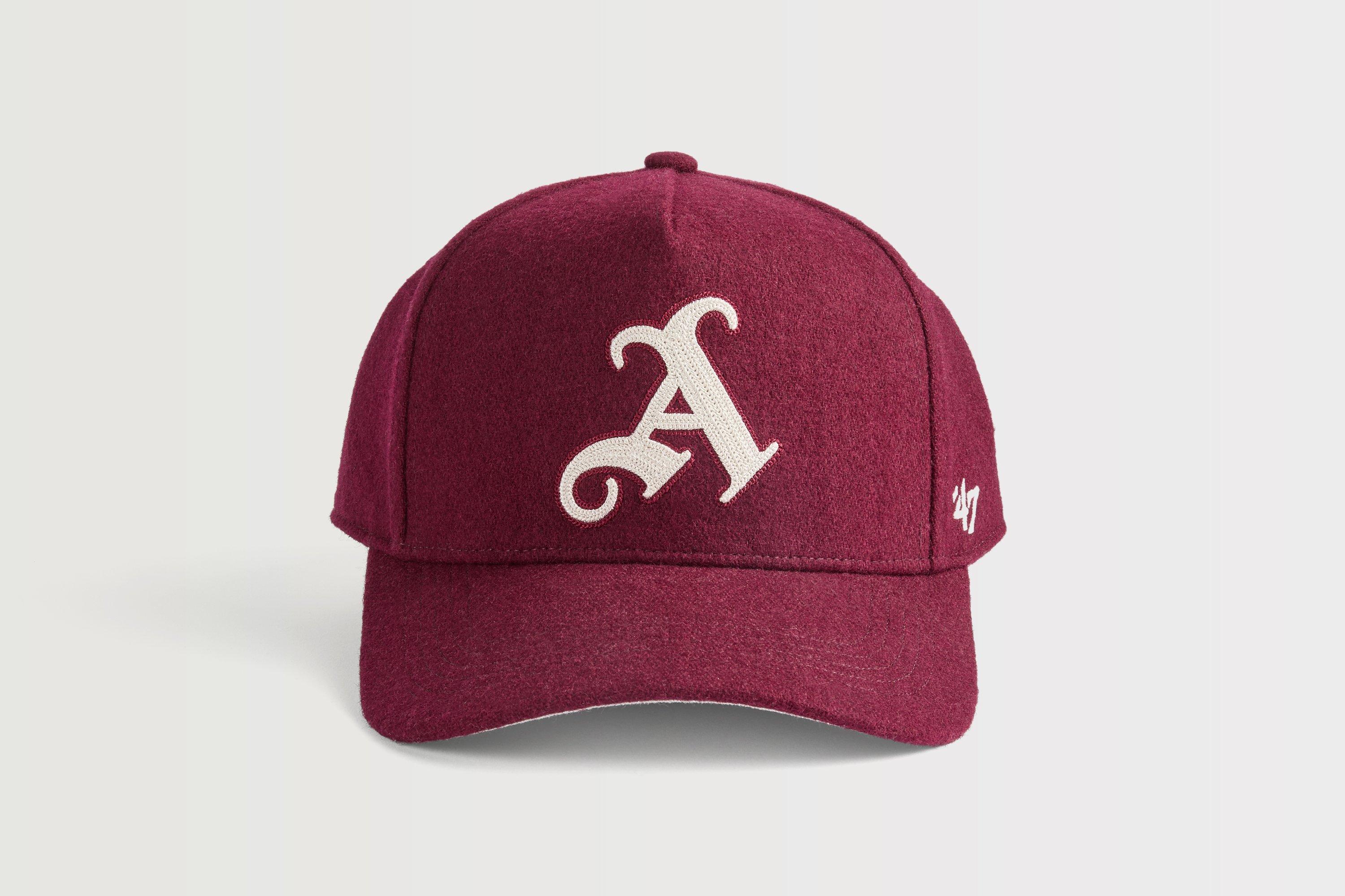 Arsenal 47 Burgundy Premium Wool Blend Gothic A Cap | Official