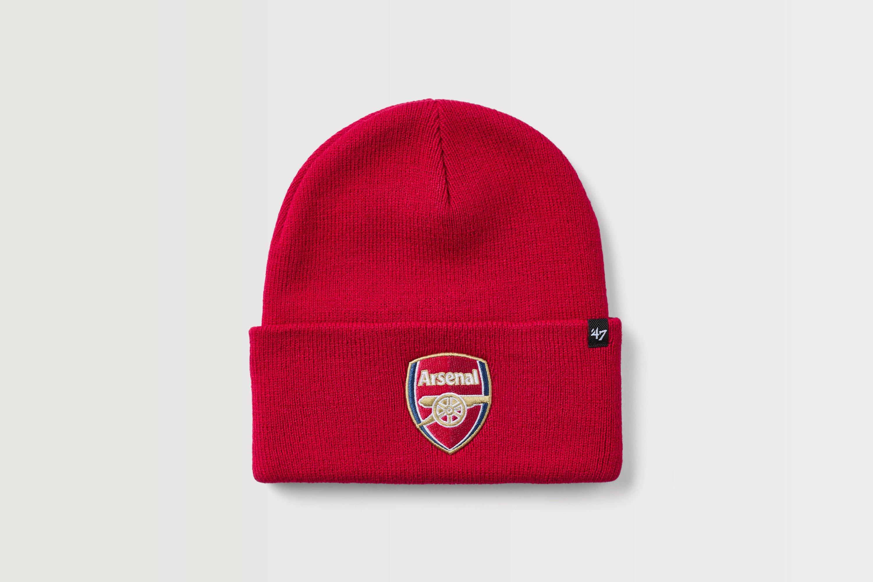 Arsenal 47 Red Crest Beanie