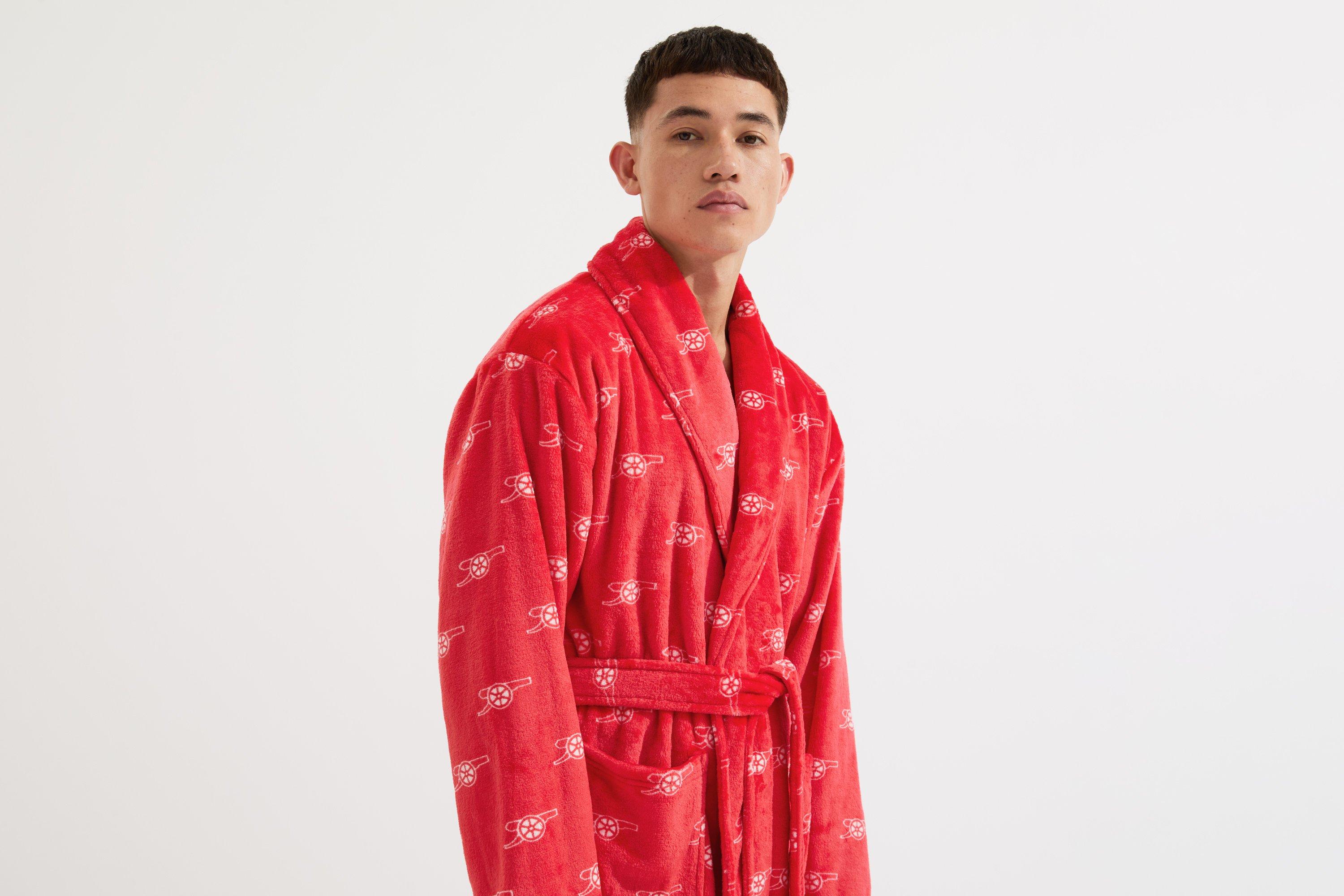 red fluffy dressing gown PAVILIA Dark Red Women Robe Fleece Plush Soft, Fluffy Fuzzy Cozy Warm Lightweight Bathrobe, Shower Spa House Long Robe for Women, S/M