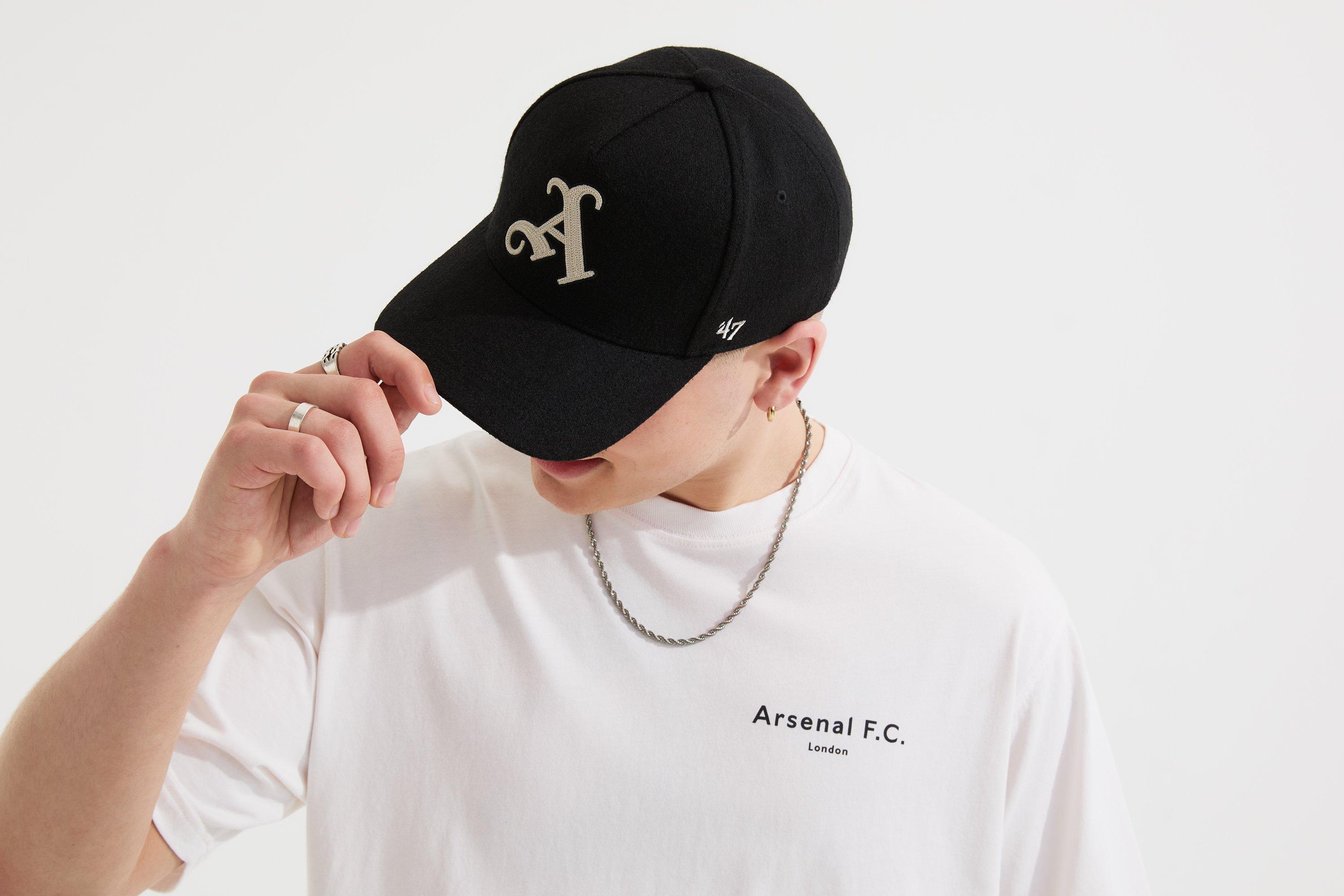 Arsenal 47 Black Premium Wool Blend Gothic A Cap | Official Online