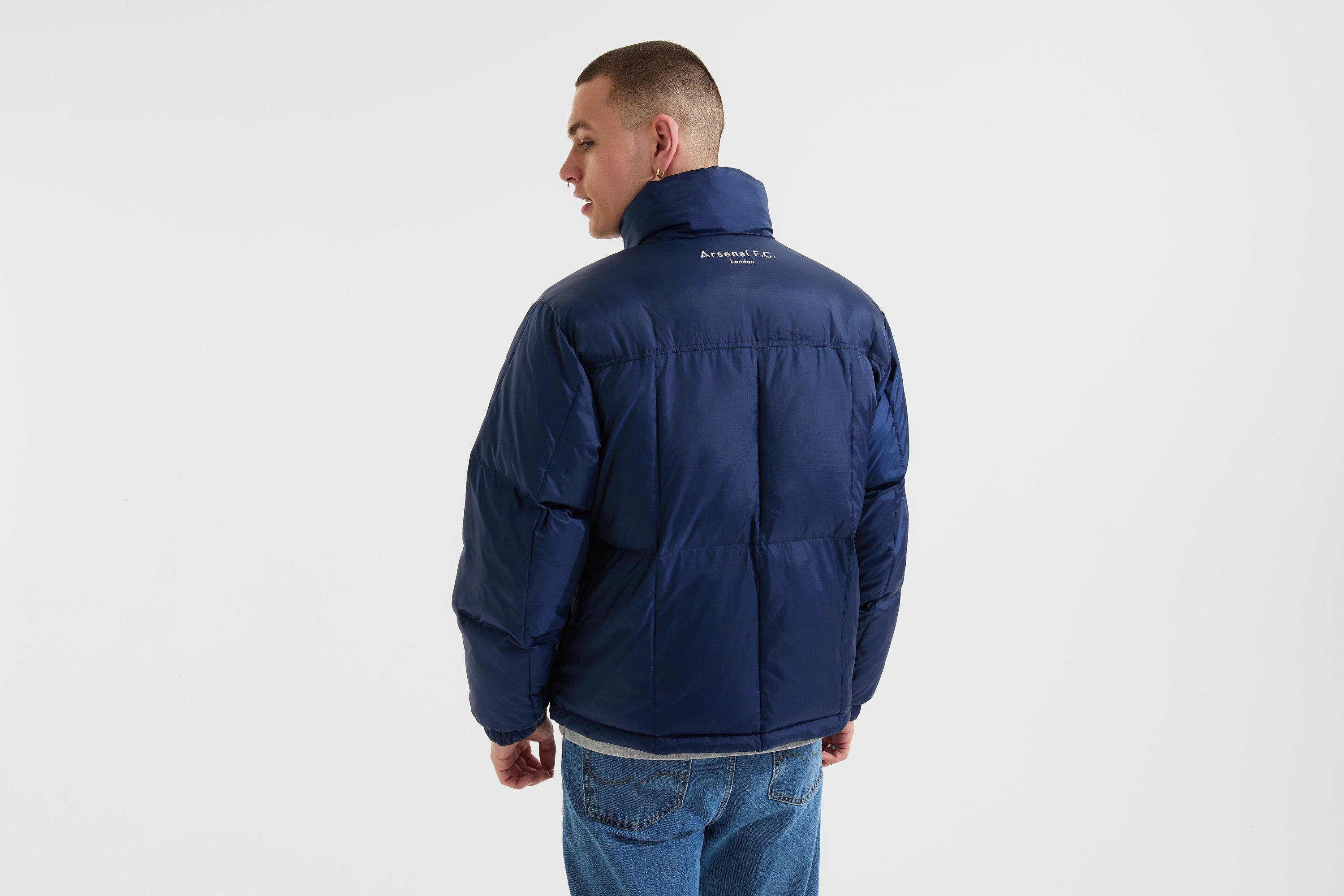 Arsenal Navy Cannon Puffer Jacket | Official Online Store