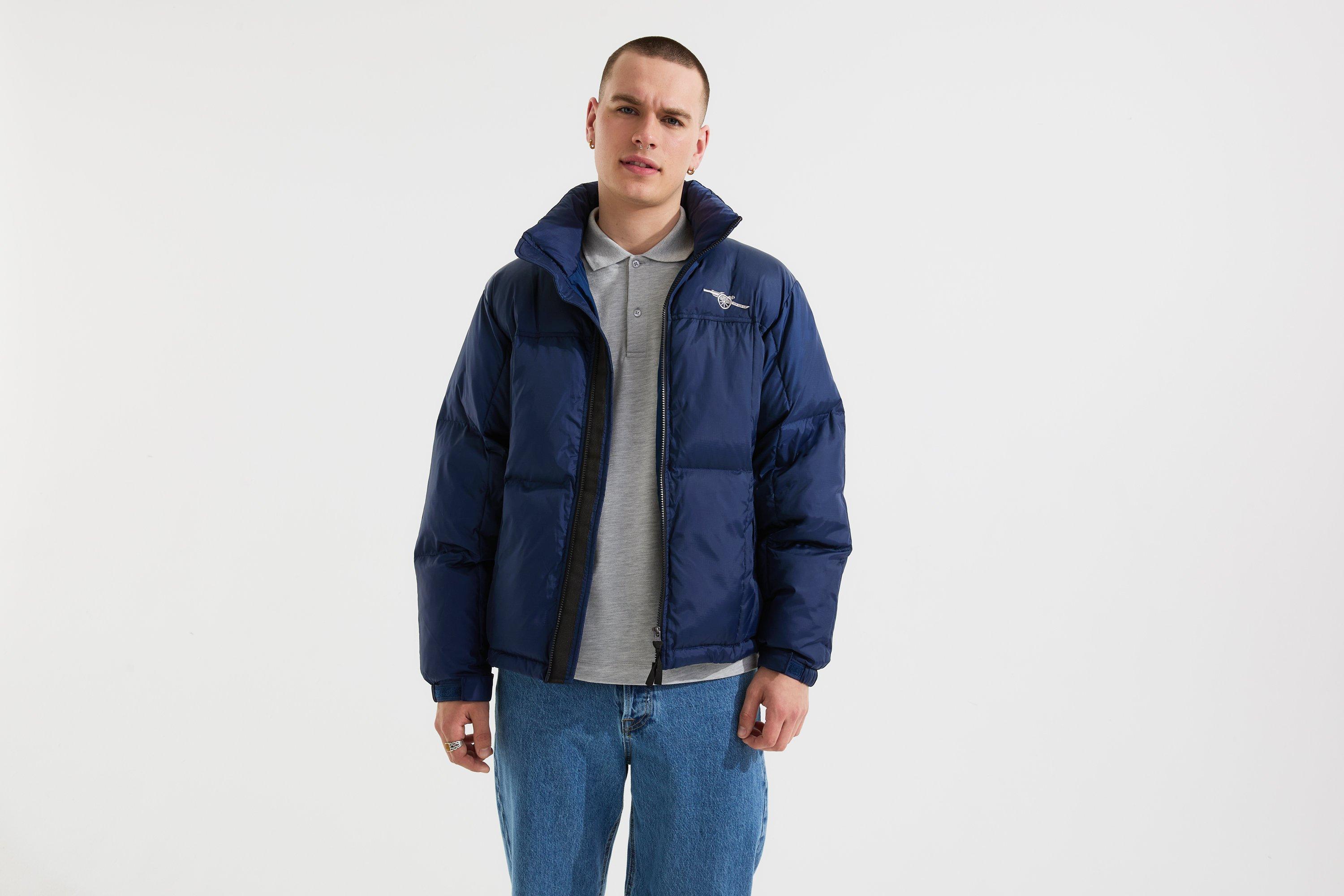 Arsenal Navy Cannon Puffer Jacket | Official Online Store