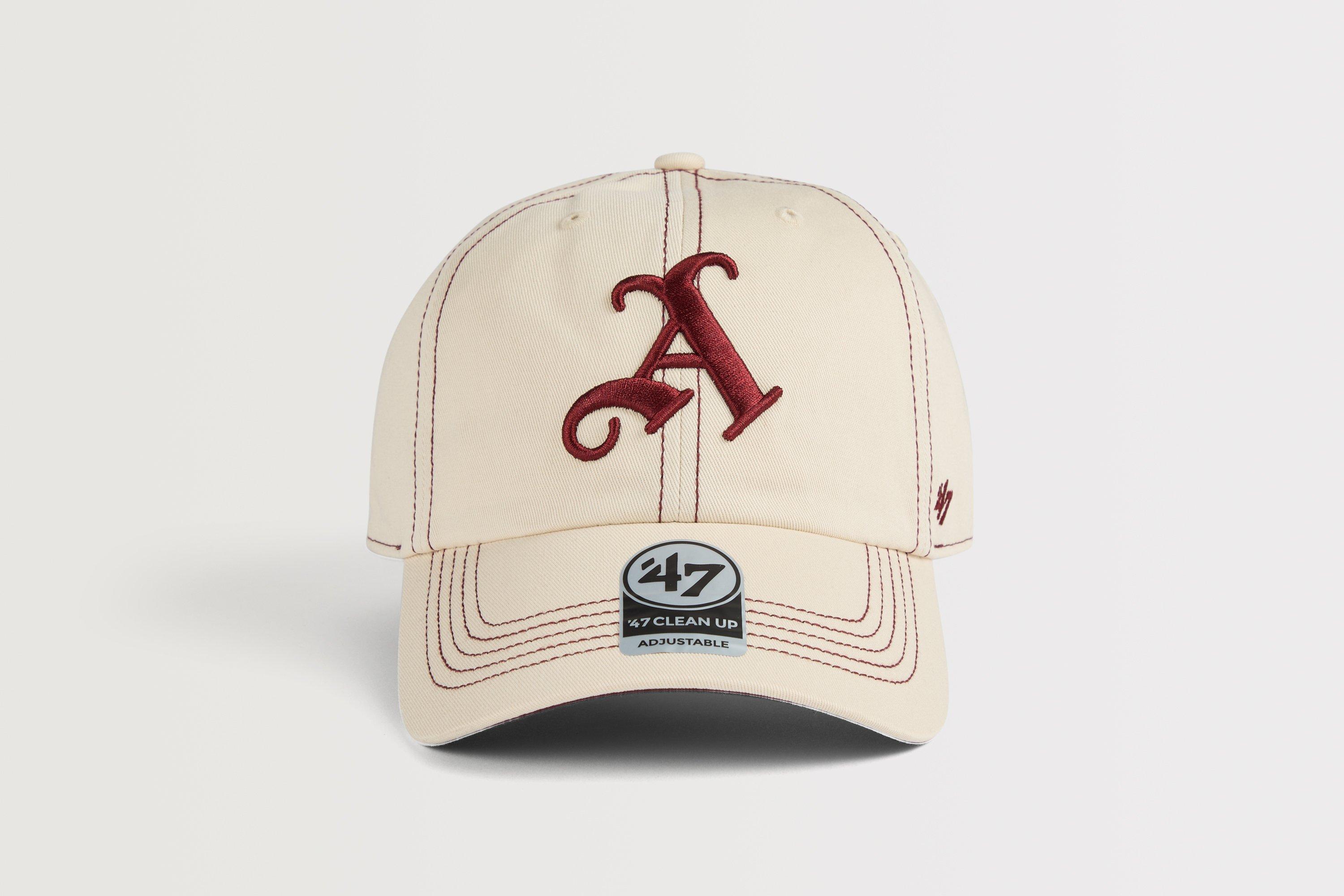Arsenal 47 Beige Gothic A Contrast Stitch Cap | Official Online Store