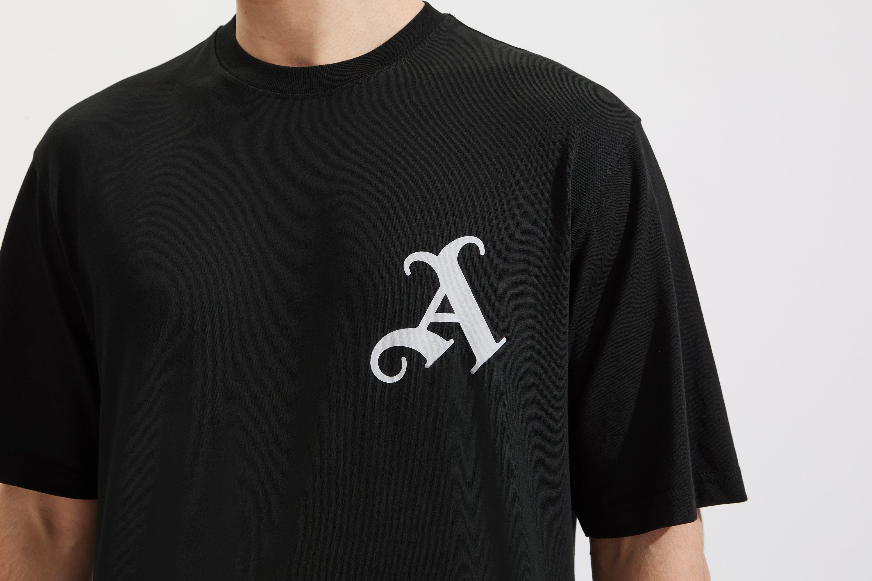 Arsenal 1886 Black Graphic T-Shirt | Official Online Store