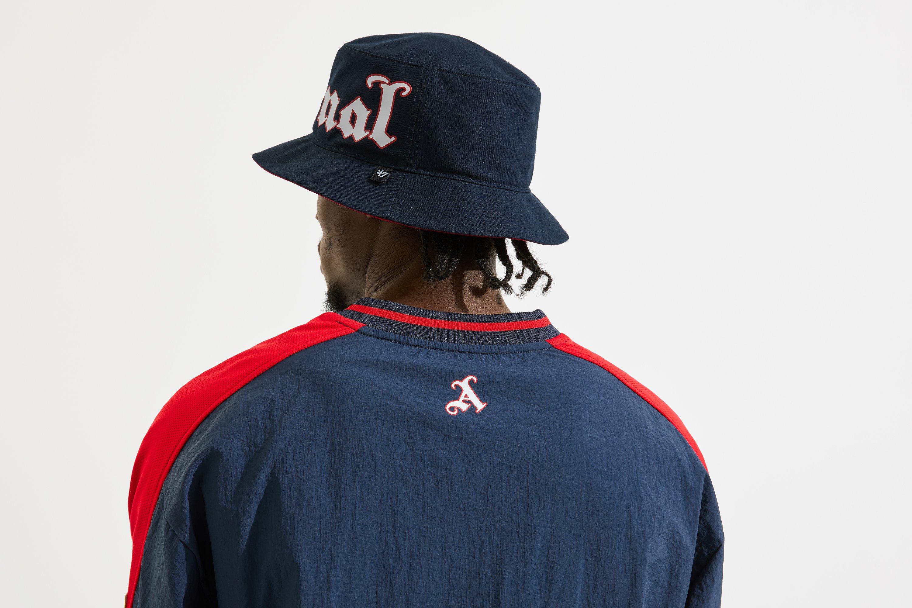 Arsenal 47 Navy Gothic Bucket Hat | Official Online Store