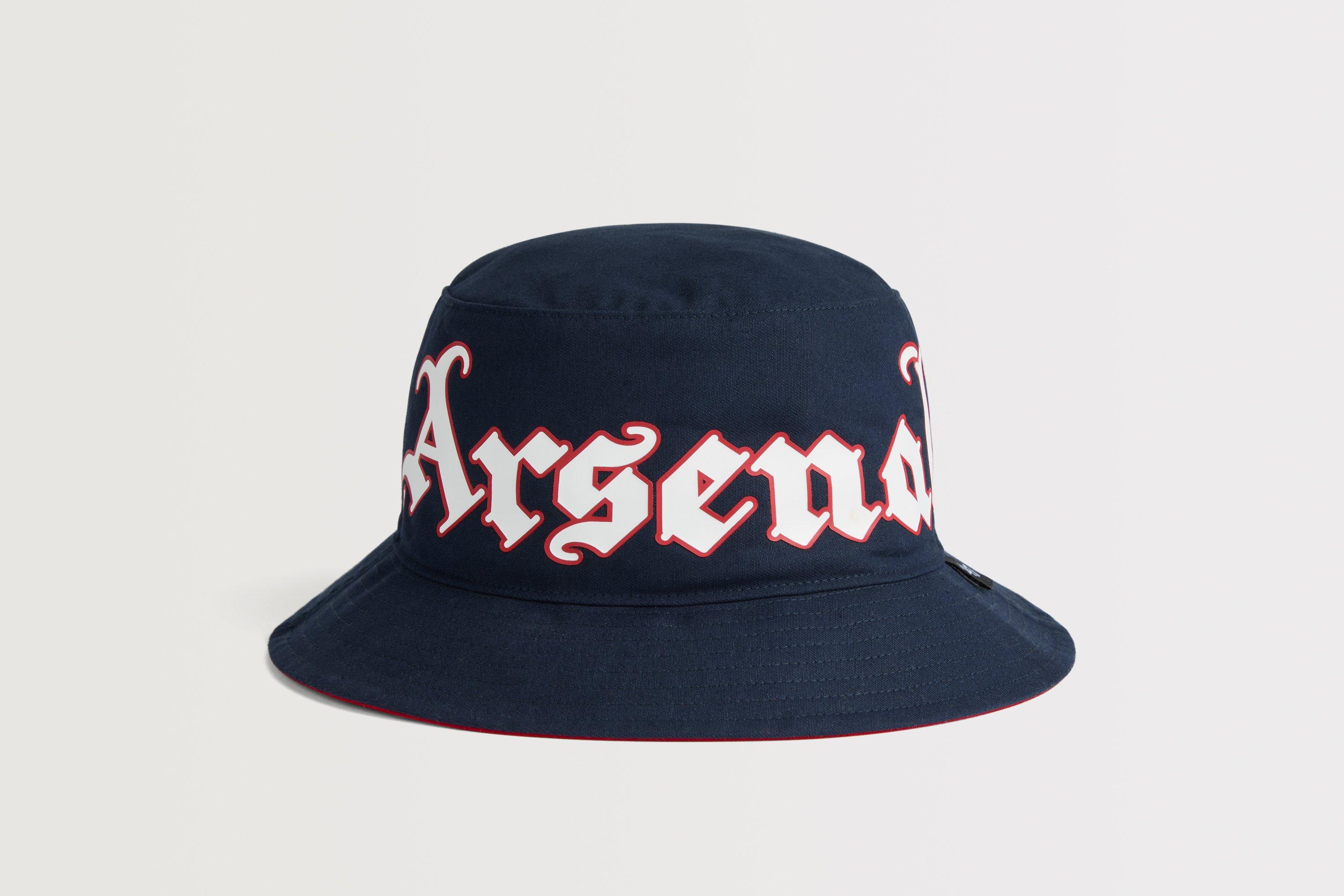 Arsenal 47 Navy Gothic Bucket Hat | Official Online Store