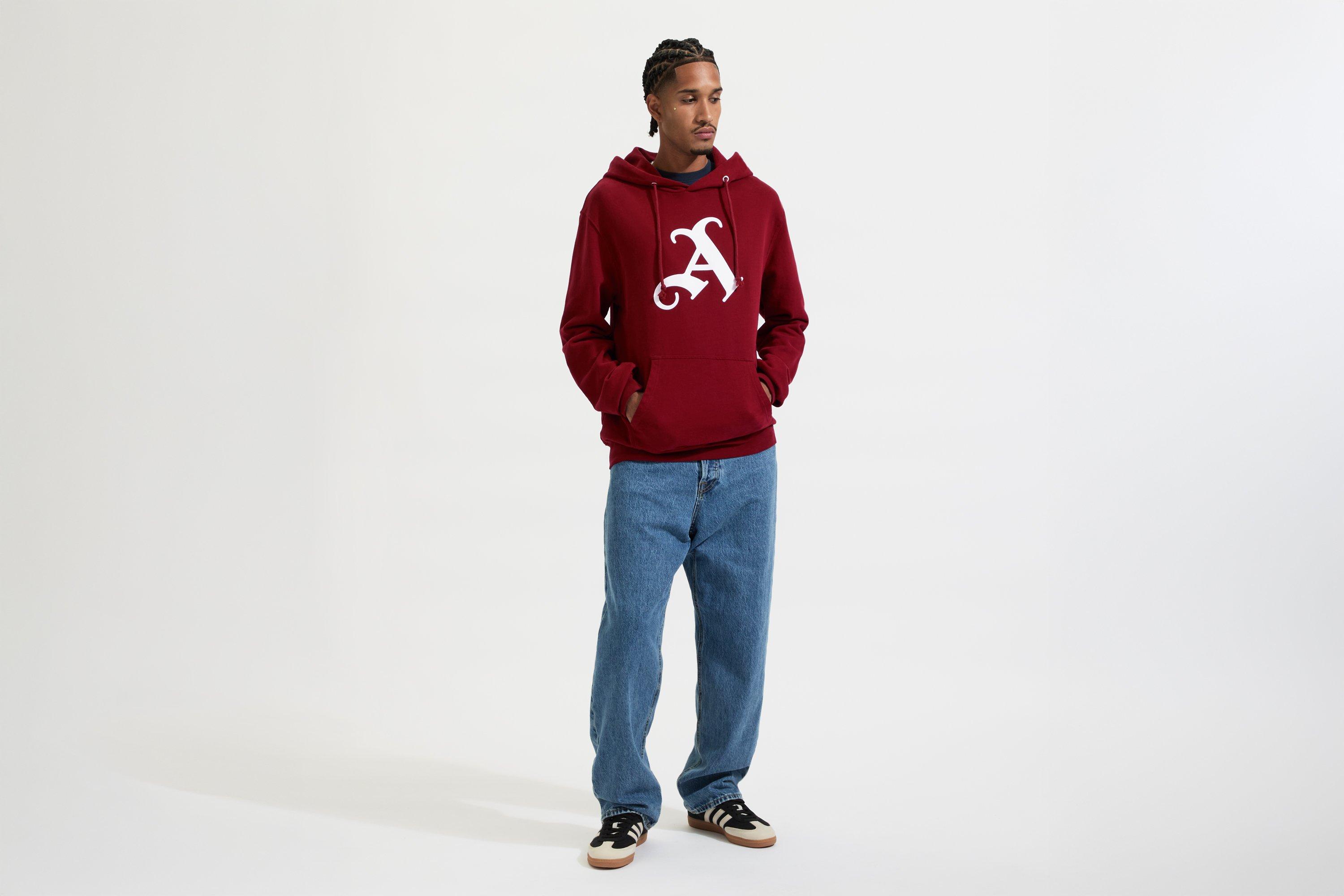 Arsenal Graphic Burgundy Legend Hoodie | Official Online Store