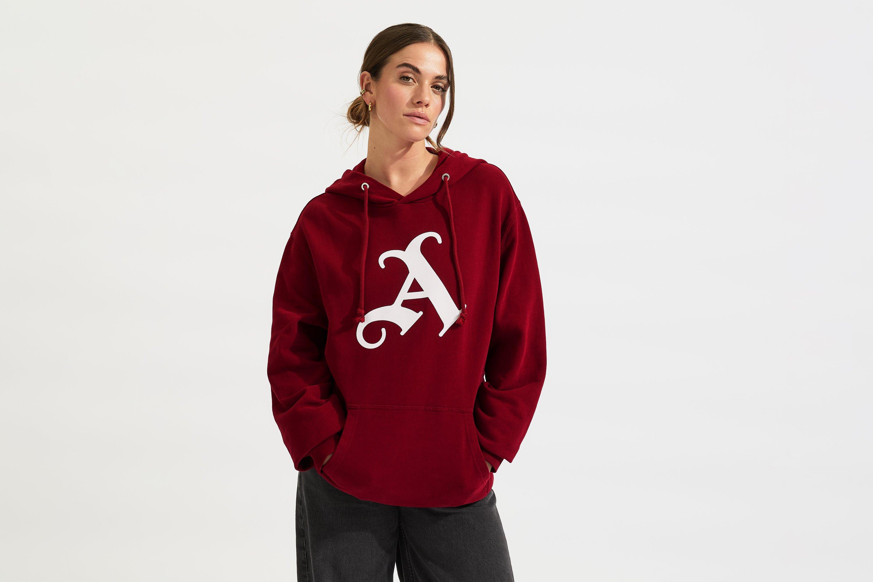 Arsenal Graphic Burgundy Legend Hoodie | Official Online Store