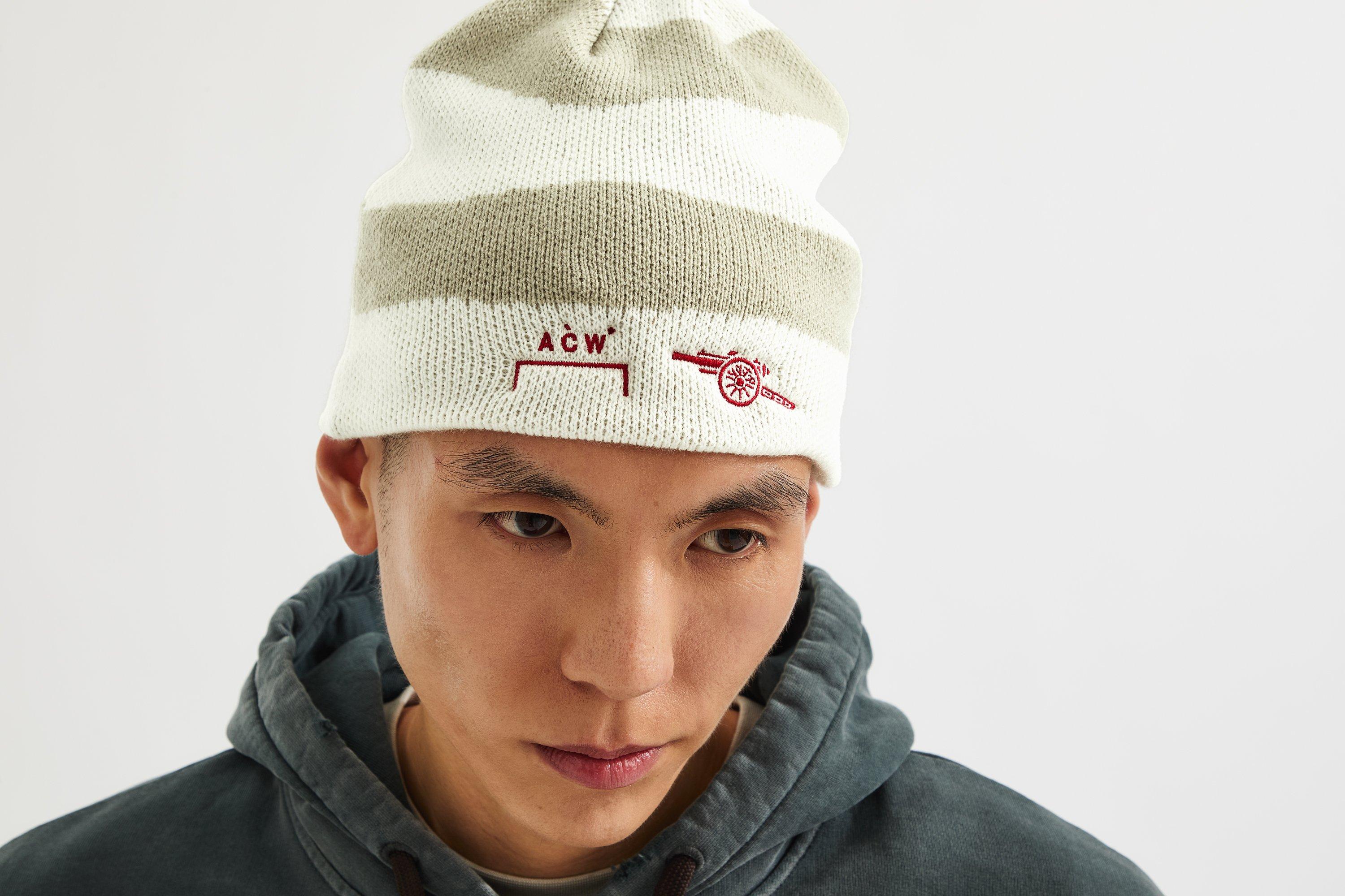 Arsenal x A-Cold-Wall Gillespie Stone Beanie | Official Online Store