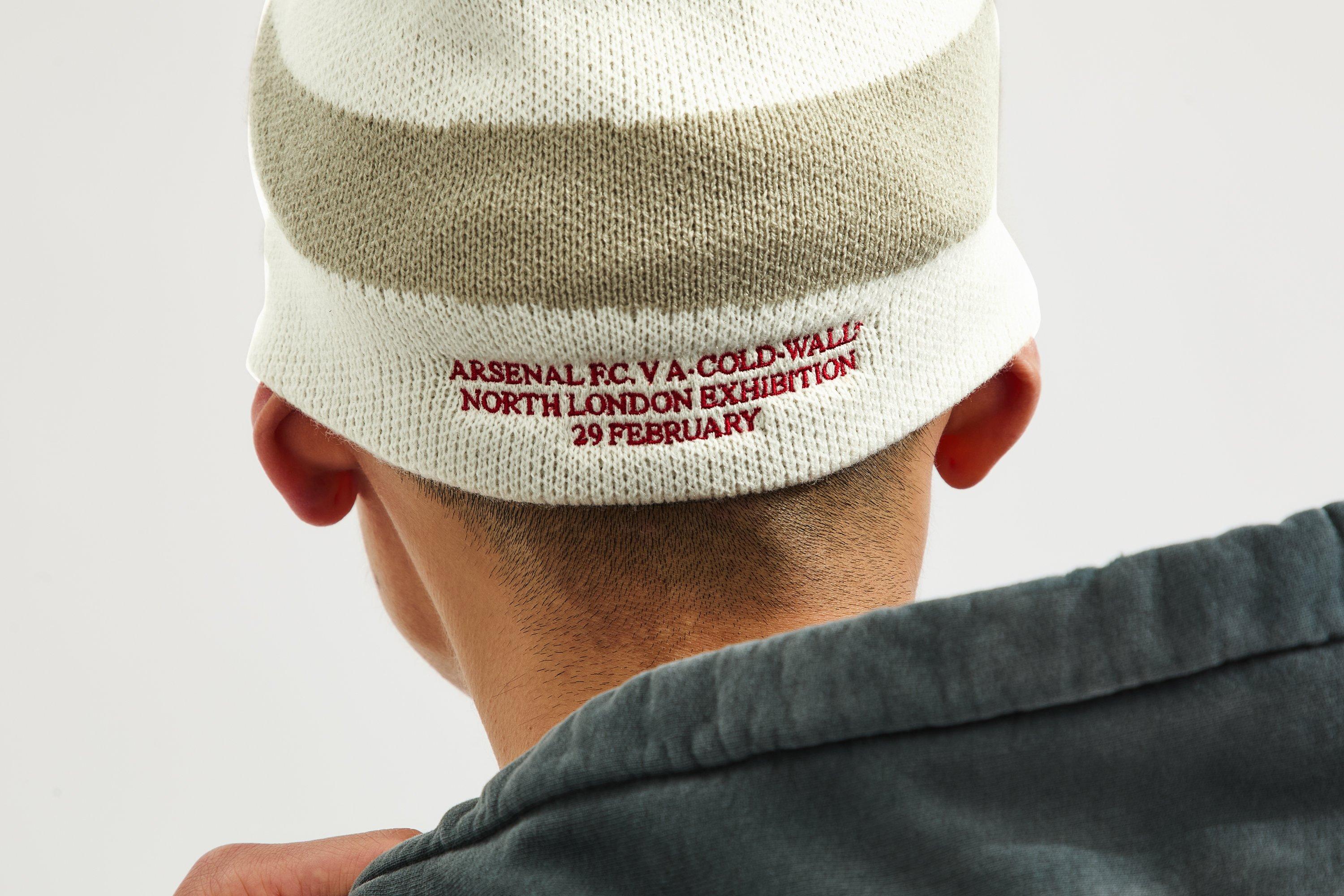 Arsenal x A-Cold-Wall Gillespie Stone Beanie | Official Online Store