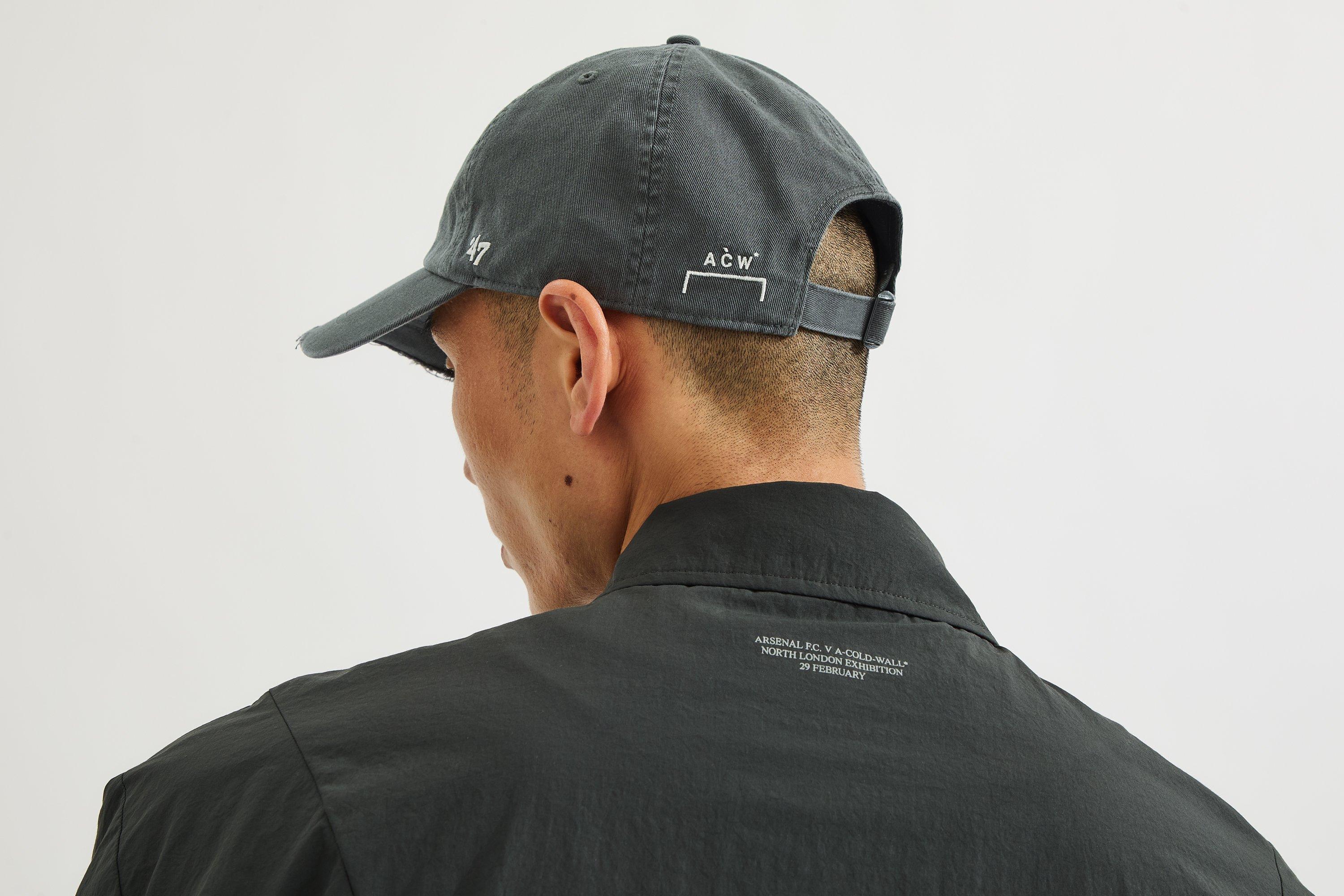 Arsenal x A-Cold-Wall Avenell Grey Distressed Cap | Official