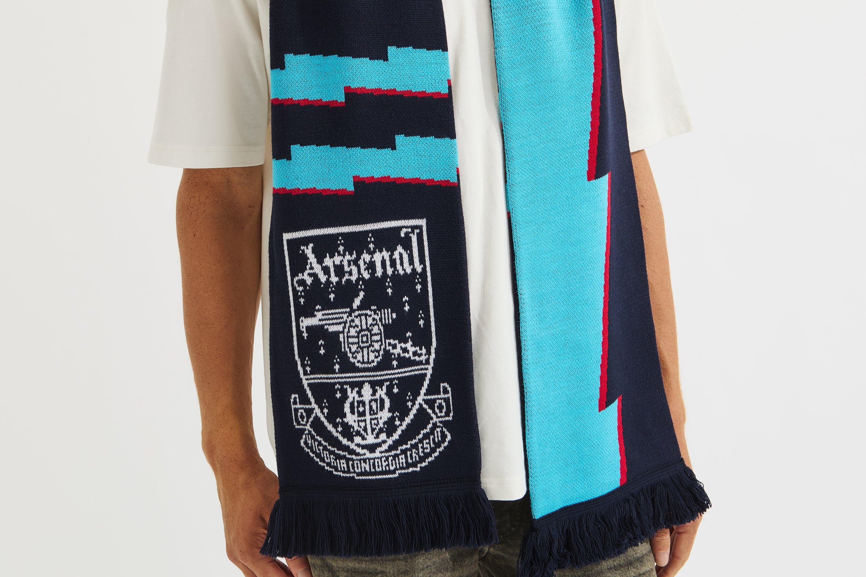 Arsenal Lightning Bolt Scarf | Official Online Store
