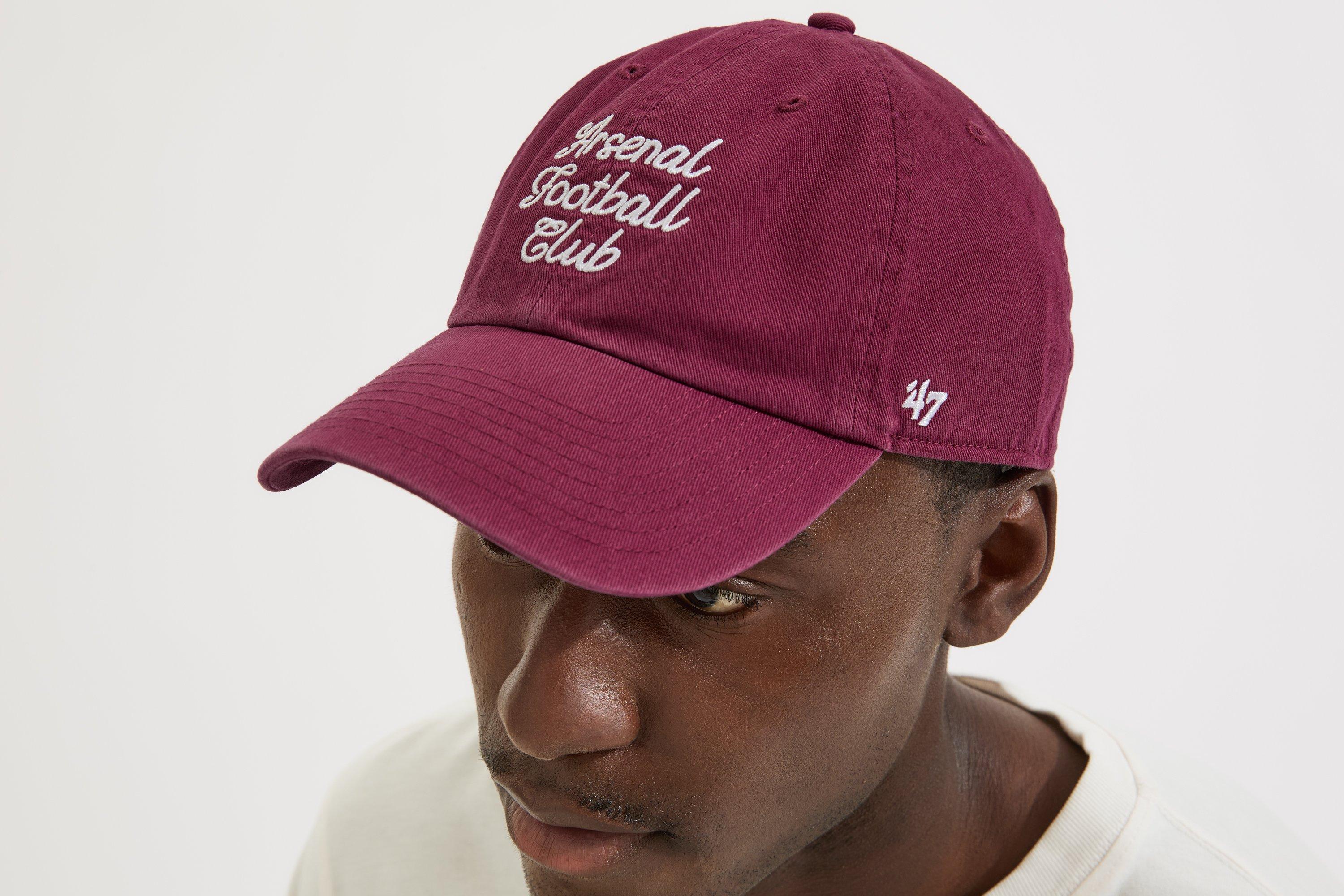 Arsenal 47 Burgundy Script Cap | Winter Shop | Arsenal Direct