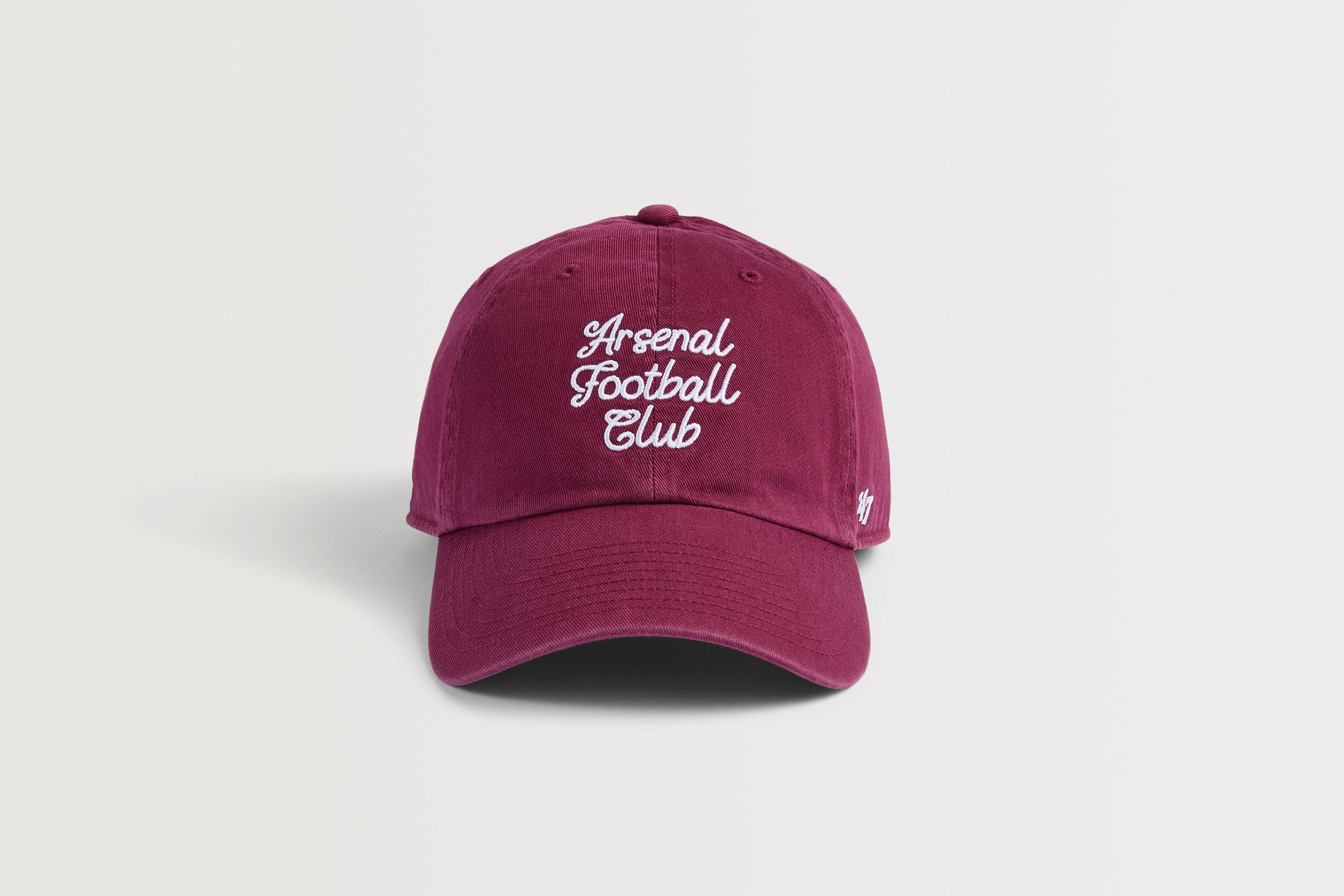 Arsenal 47 Burgundy Script Cap | Winter Shop | Arsenal Direct