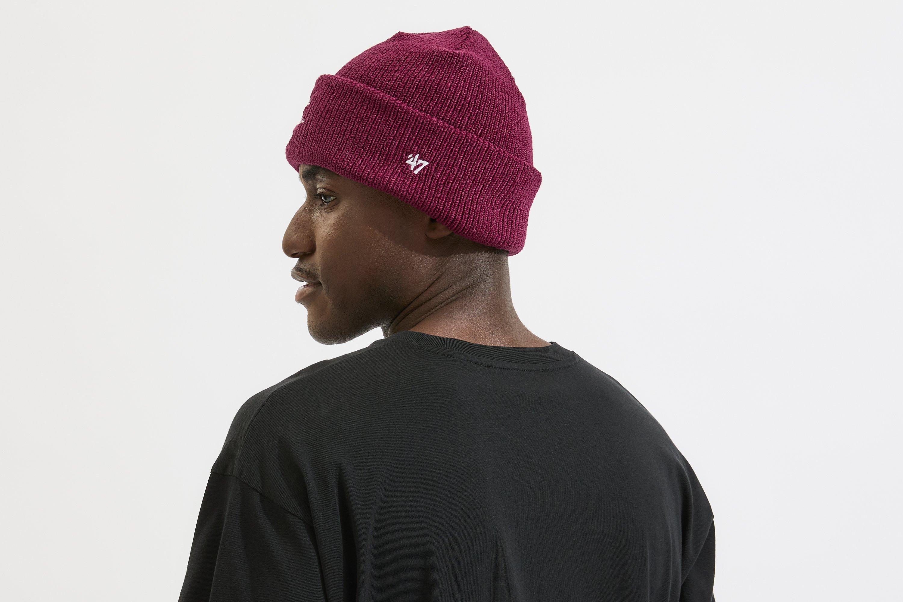 Arsenal 47 Burgundy Script Beanie | Winter Shop | Arsenal Direct