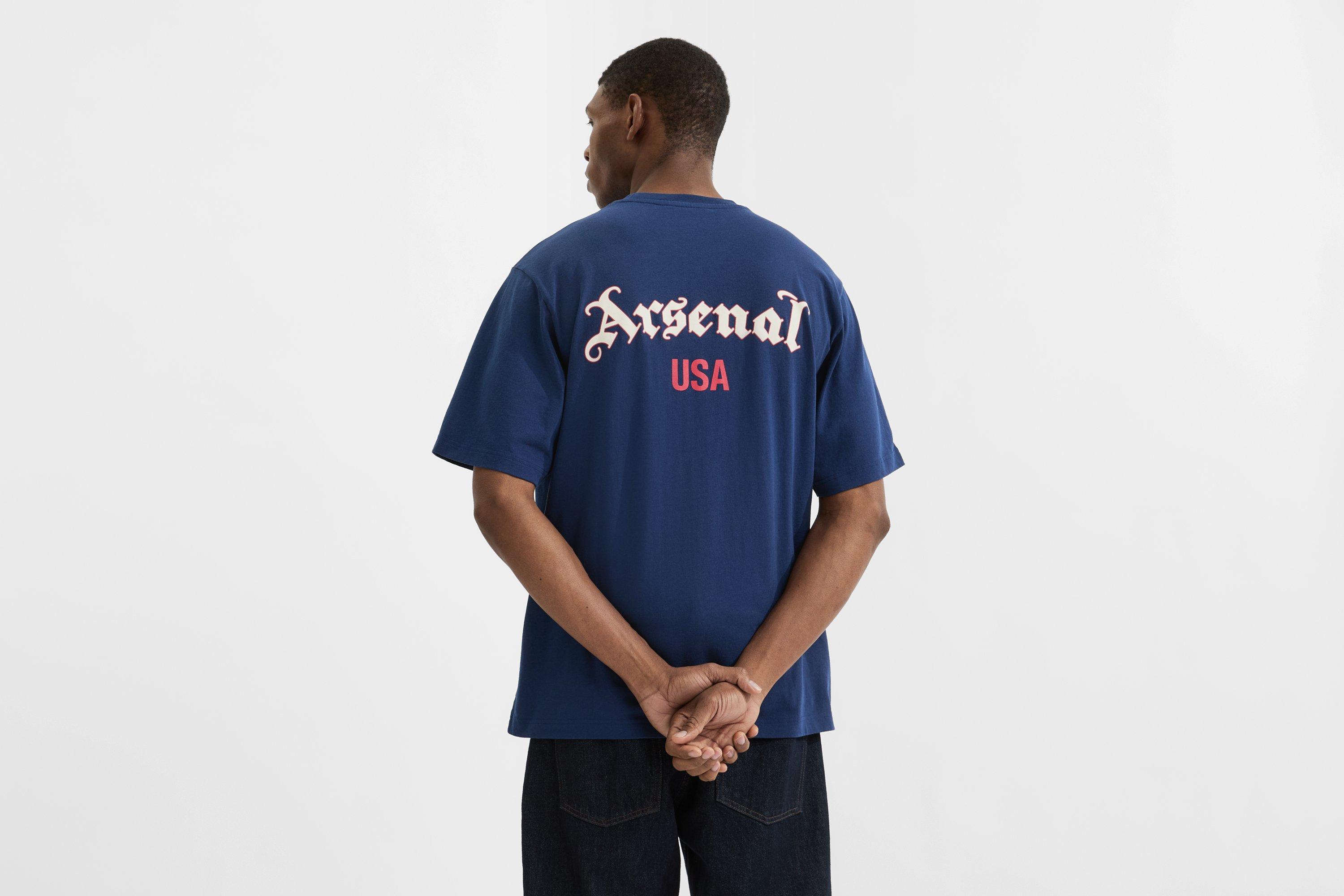 Arsenal Classics USA Navy T-Shirt