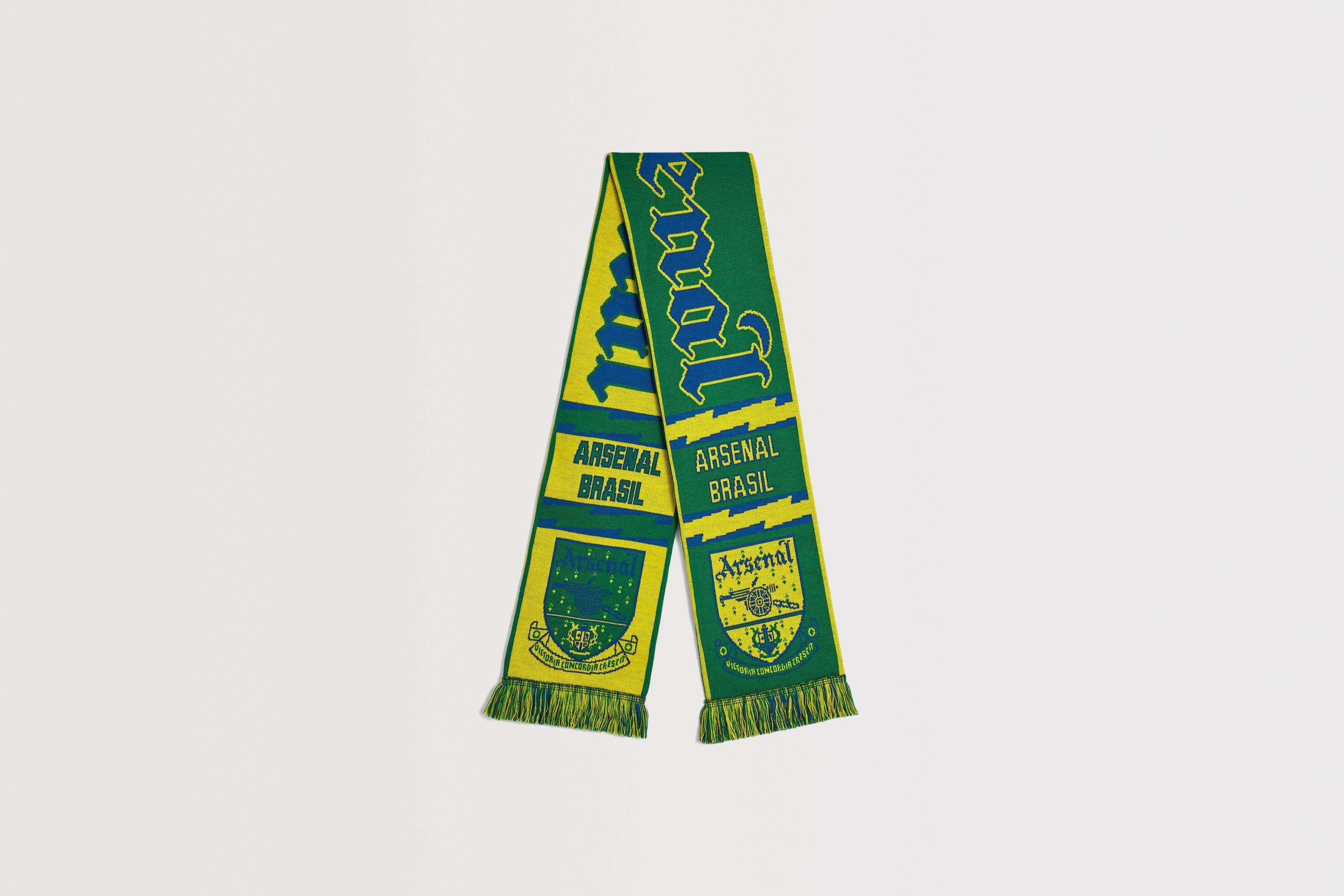 Arsenal Classics Brazil Yellow Scarf