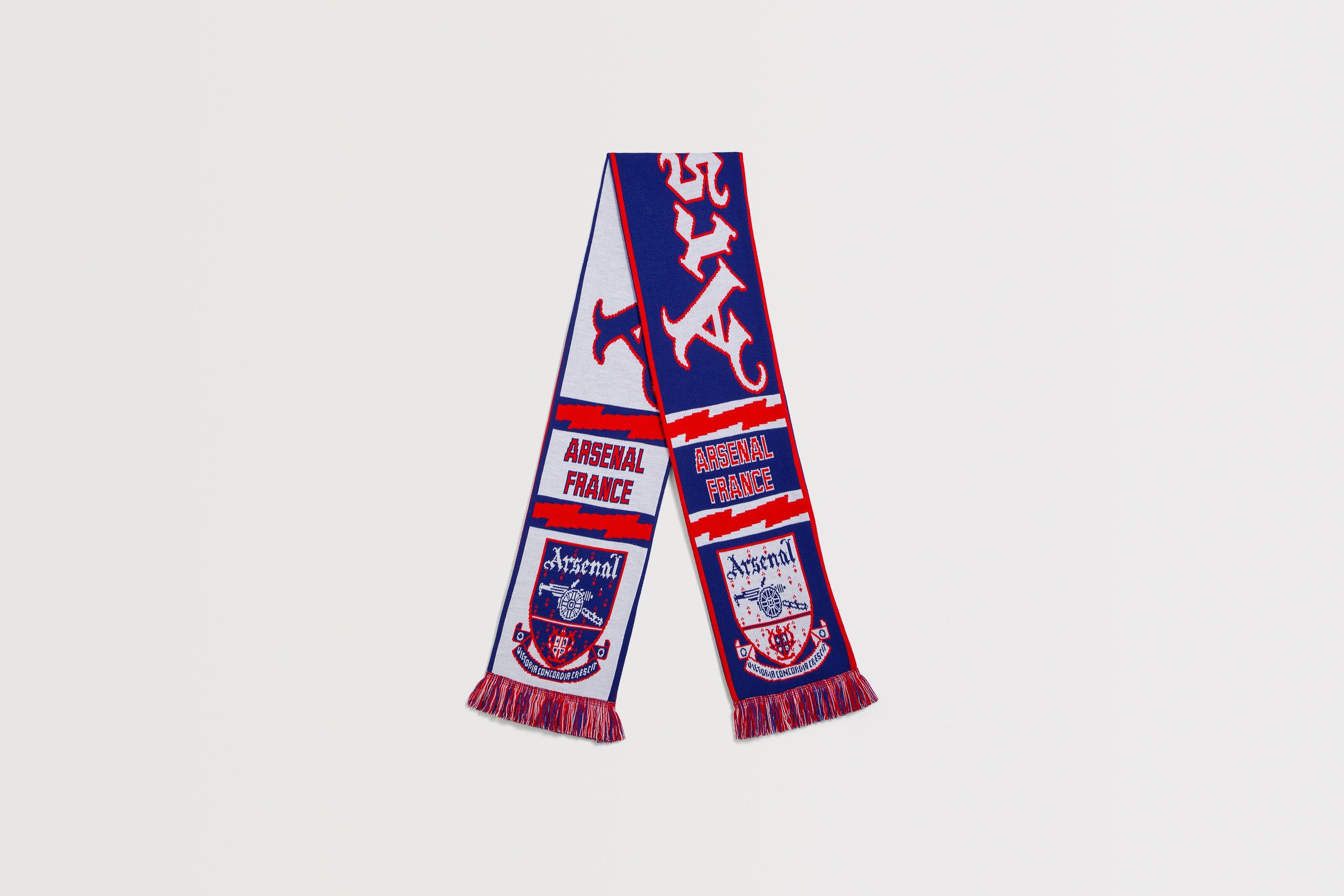 Arsenal Classics France Blue Scarf