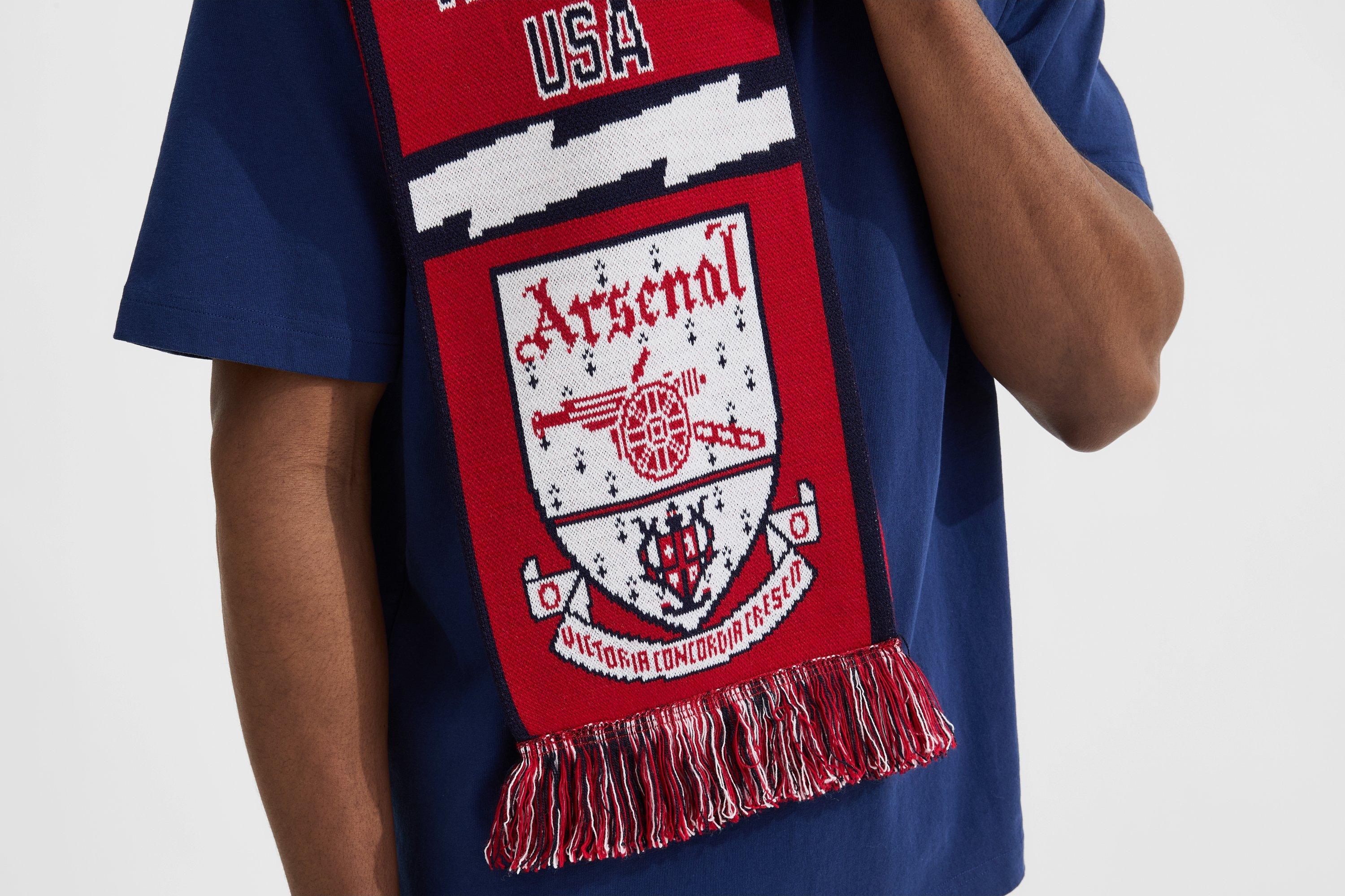 Arsenal Classics USA Navy Scarf | Official Online Store