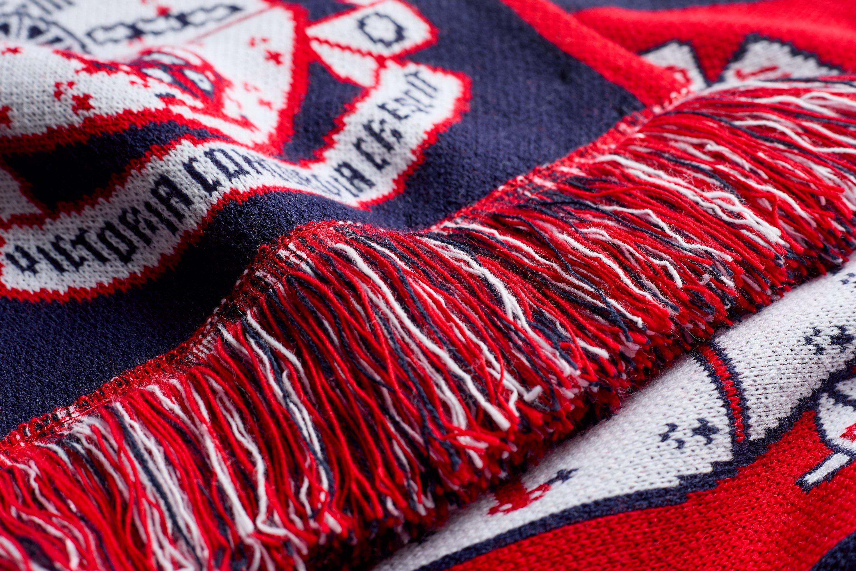 アーセナル ニットスカーフ 赤・紺 Arsenal Classics USA Navy Scarf | Official Online Store