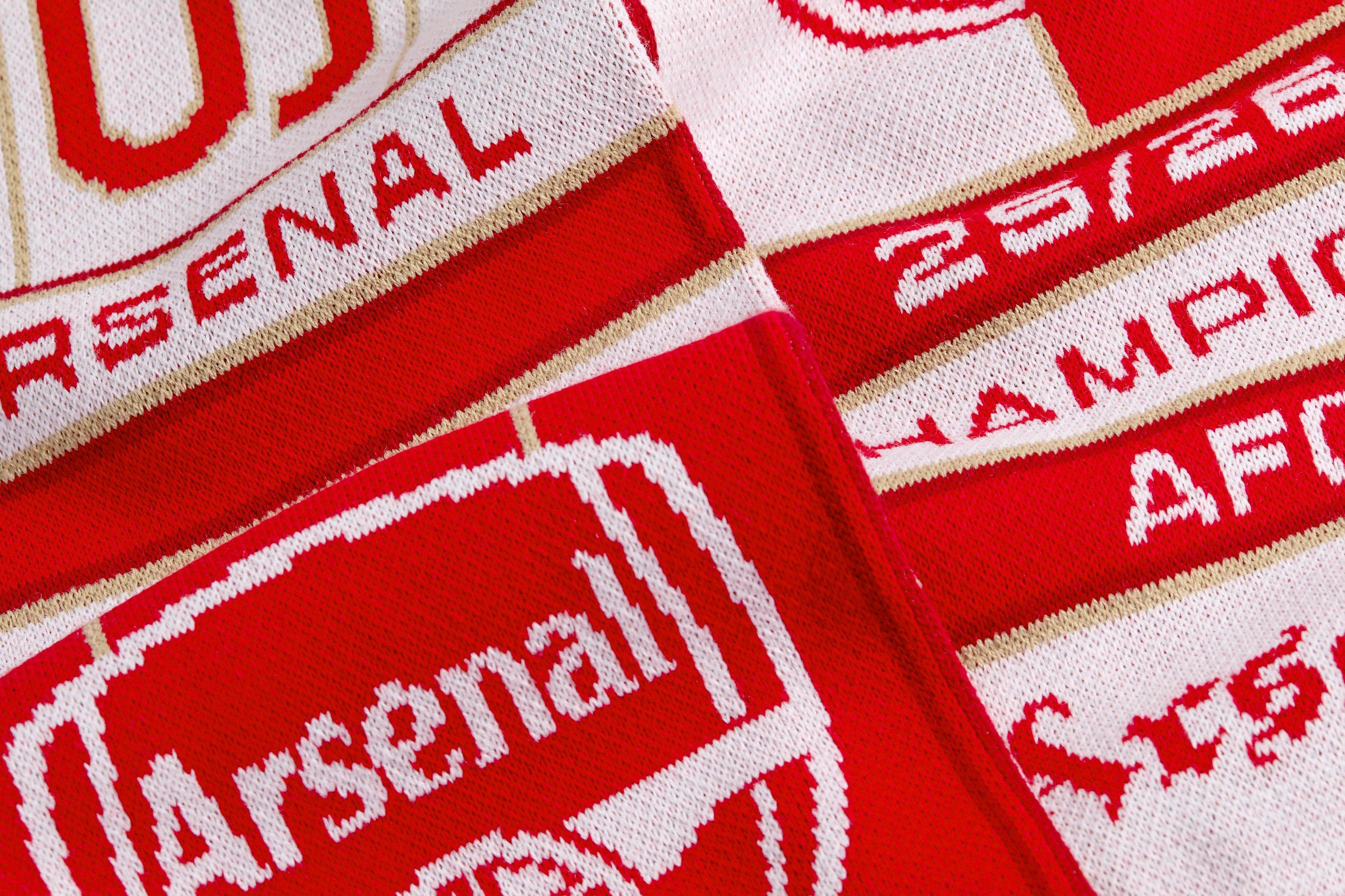 アーセナル プレミアシップチャンピオン スカーフ Arsenal Champions 25/26 Scarf | Official Online Store